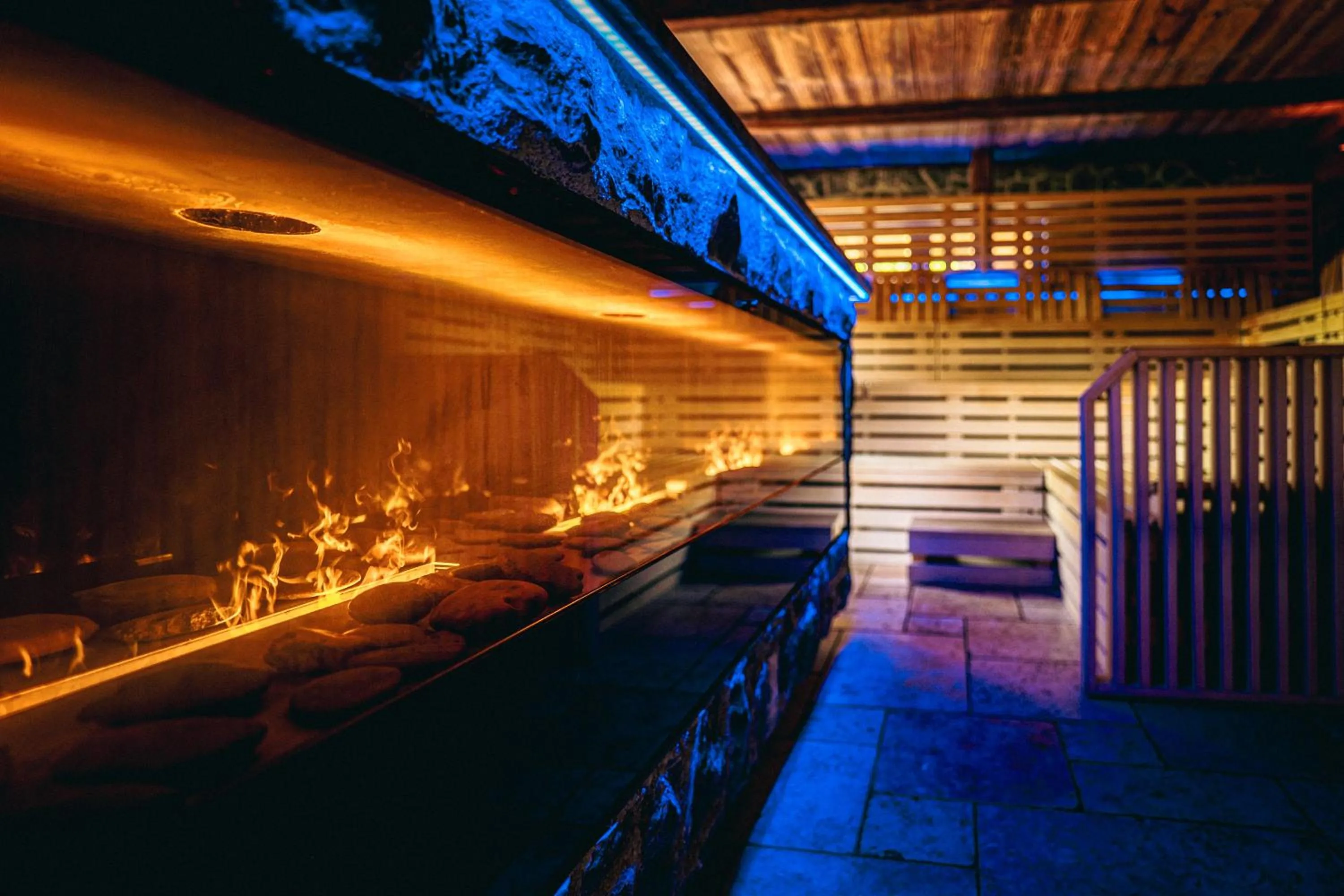 Sauna in Cocoon - Alpine Boutique Lodge