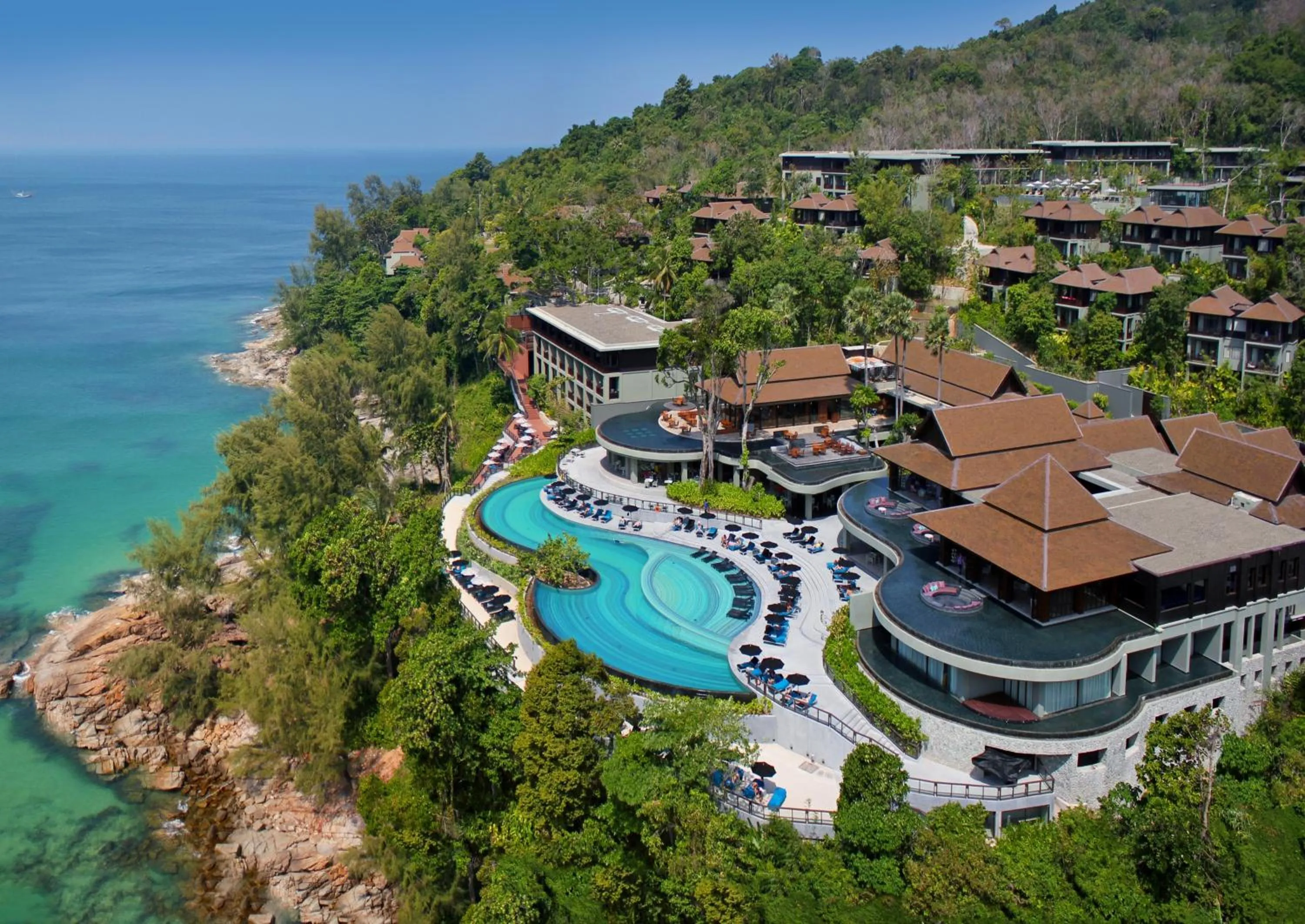 Bird's eye view in Pullman Phuket Arcadia Naithon Beach