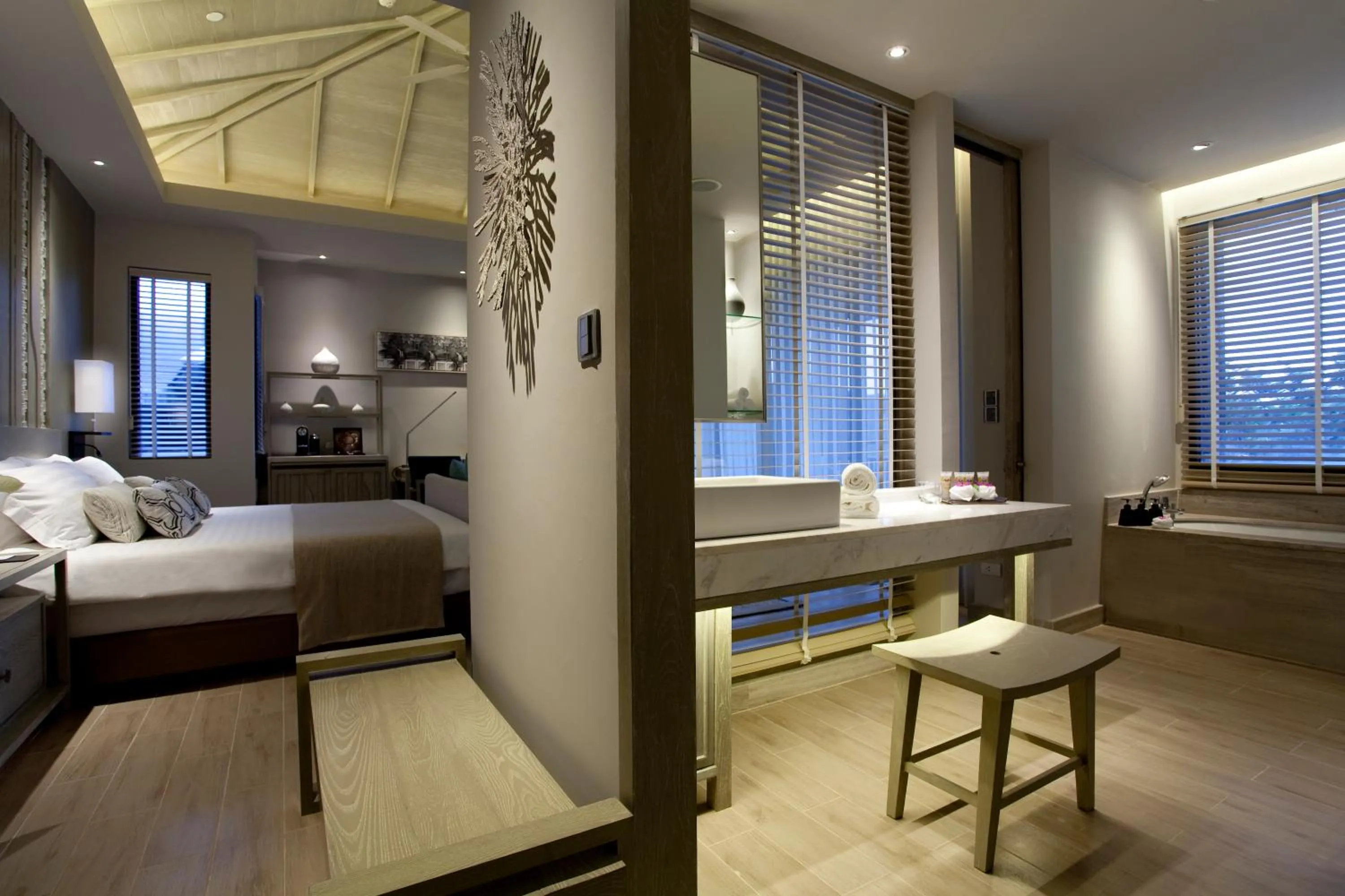 Bed in Pullman Phuket Arcadia Naithon Beach