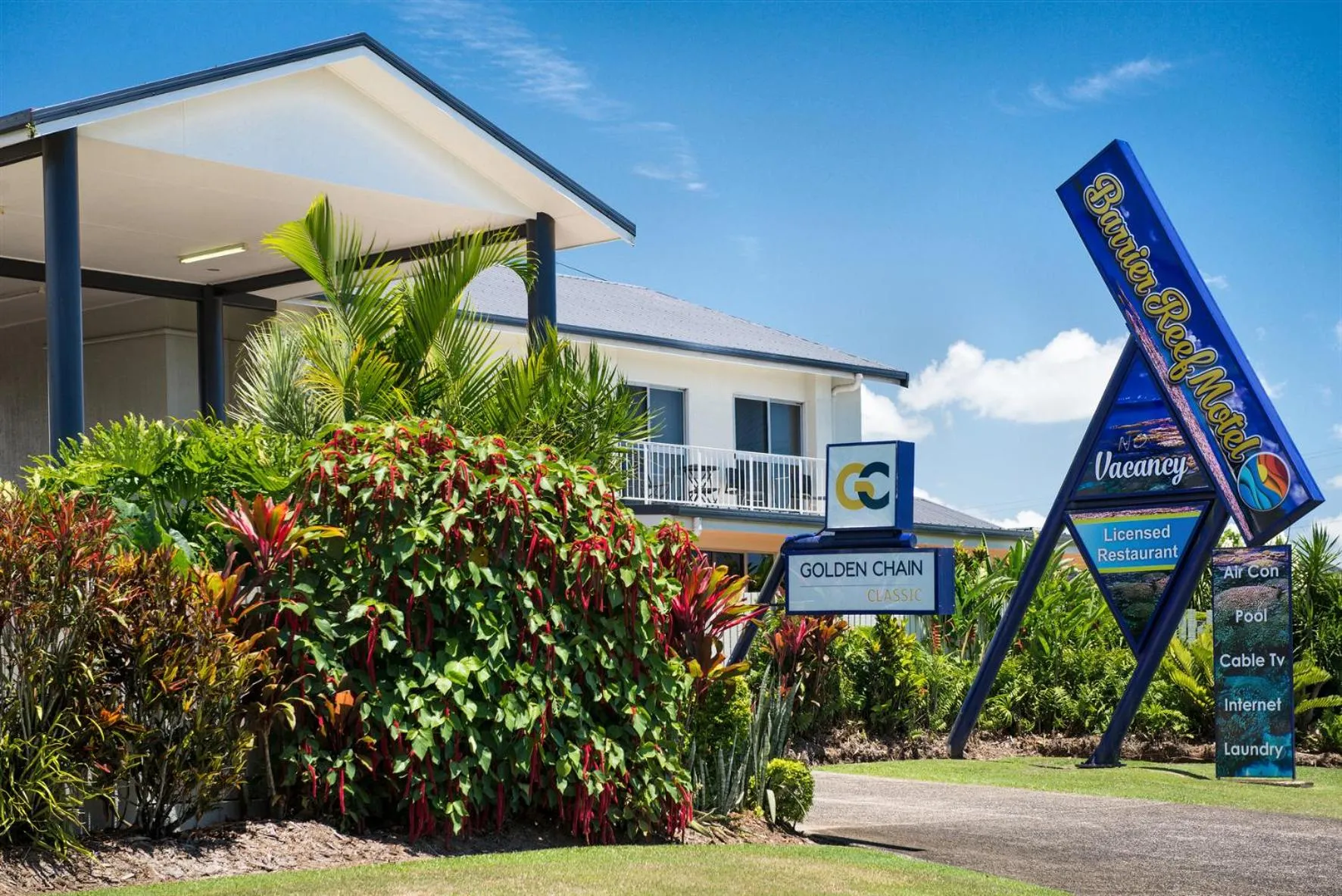 Facade/entrance in Barrier Reef Motel Innisfail