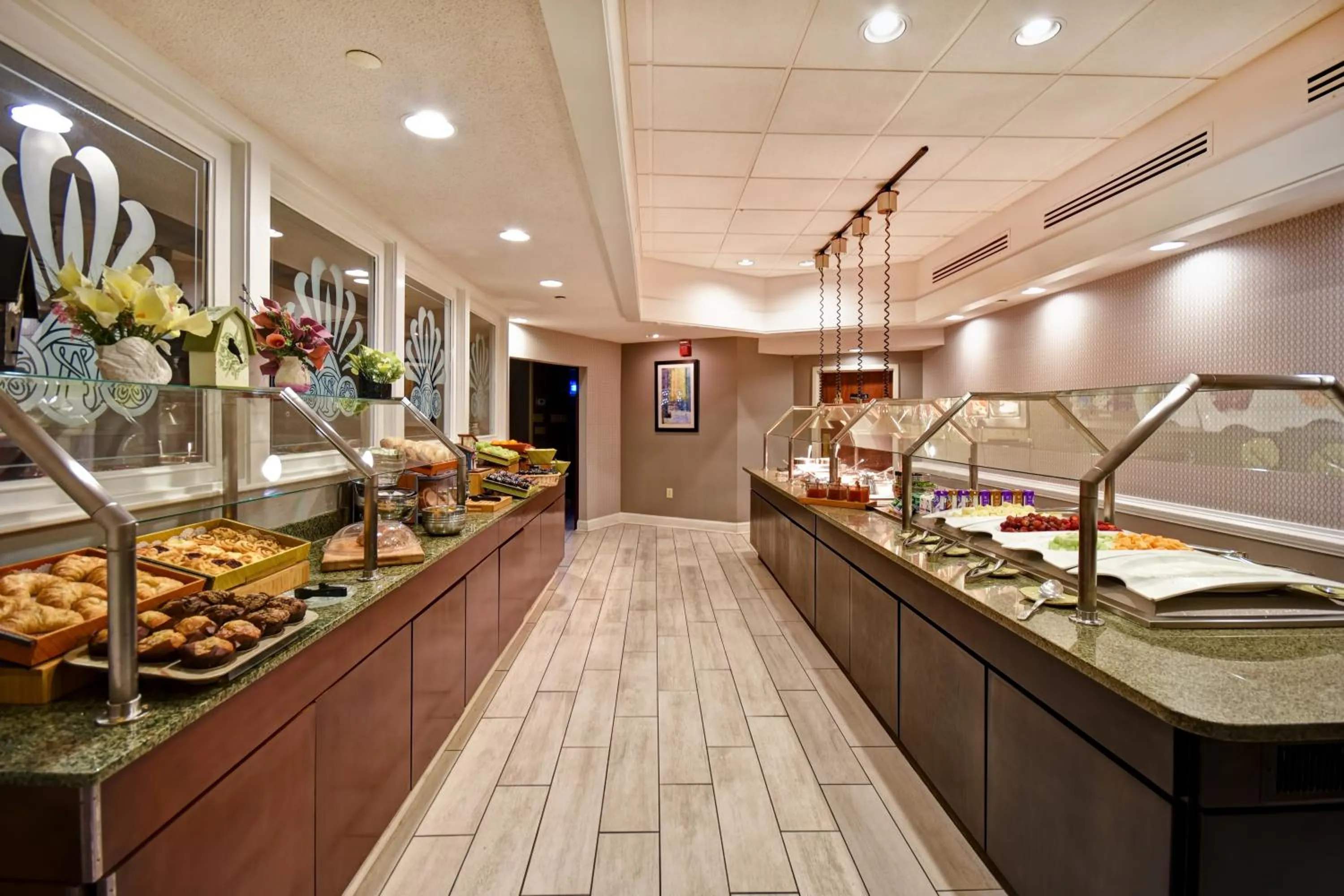 Buffet breakfast in DoubleTree by Hilton Augusta