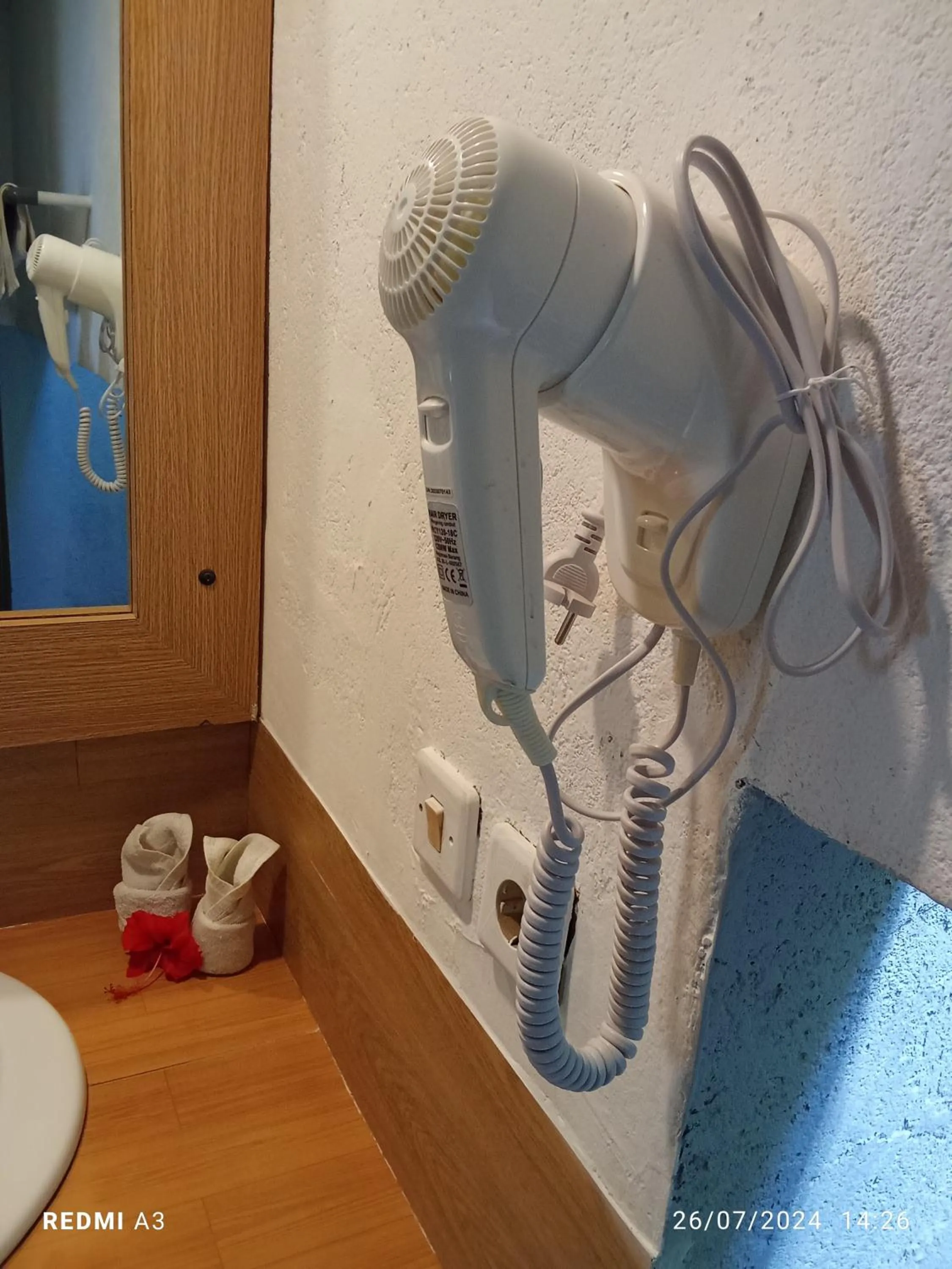 hair dryier in Coral Beach 2 Bungalow