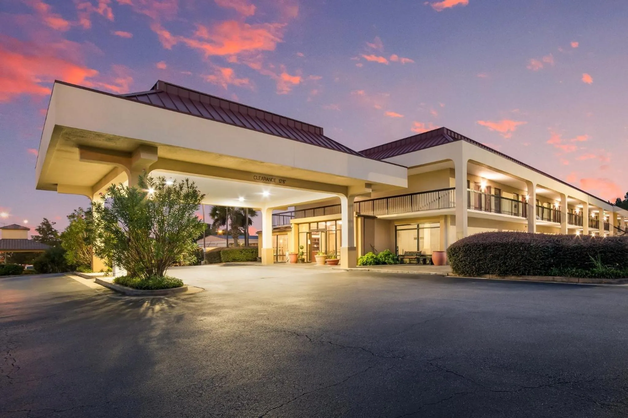Property building in Red Roof Inn Augusta – Washington Road