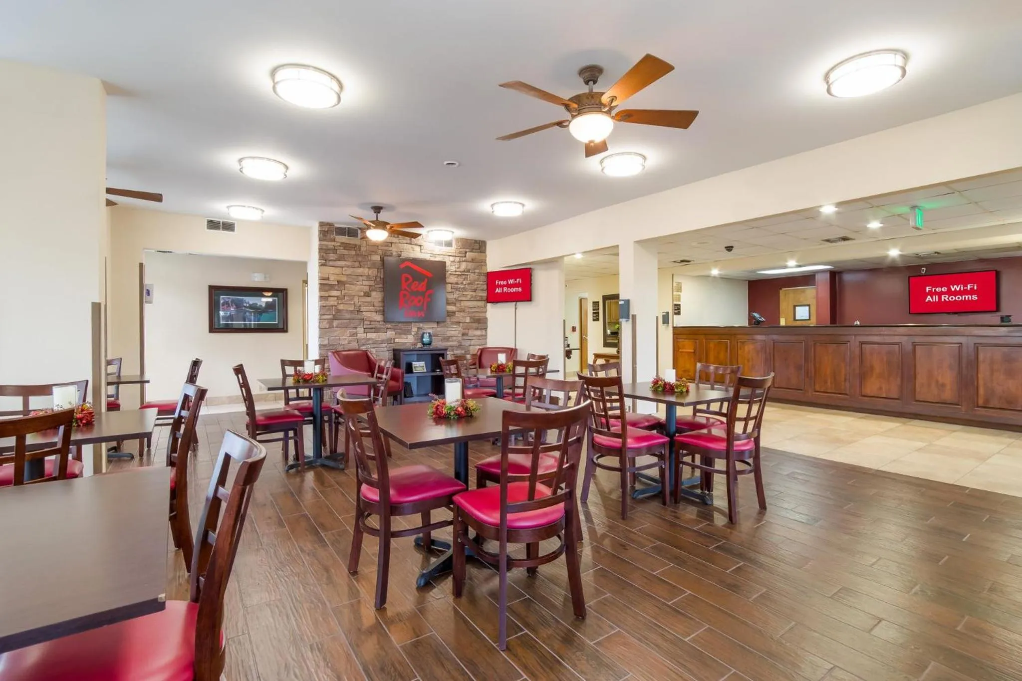 Lobby or reception in Red Roof Inn Augusta – Washington Road