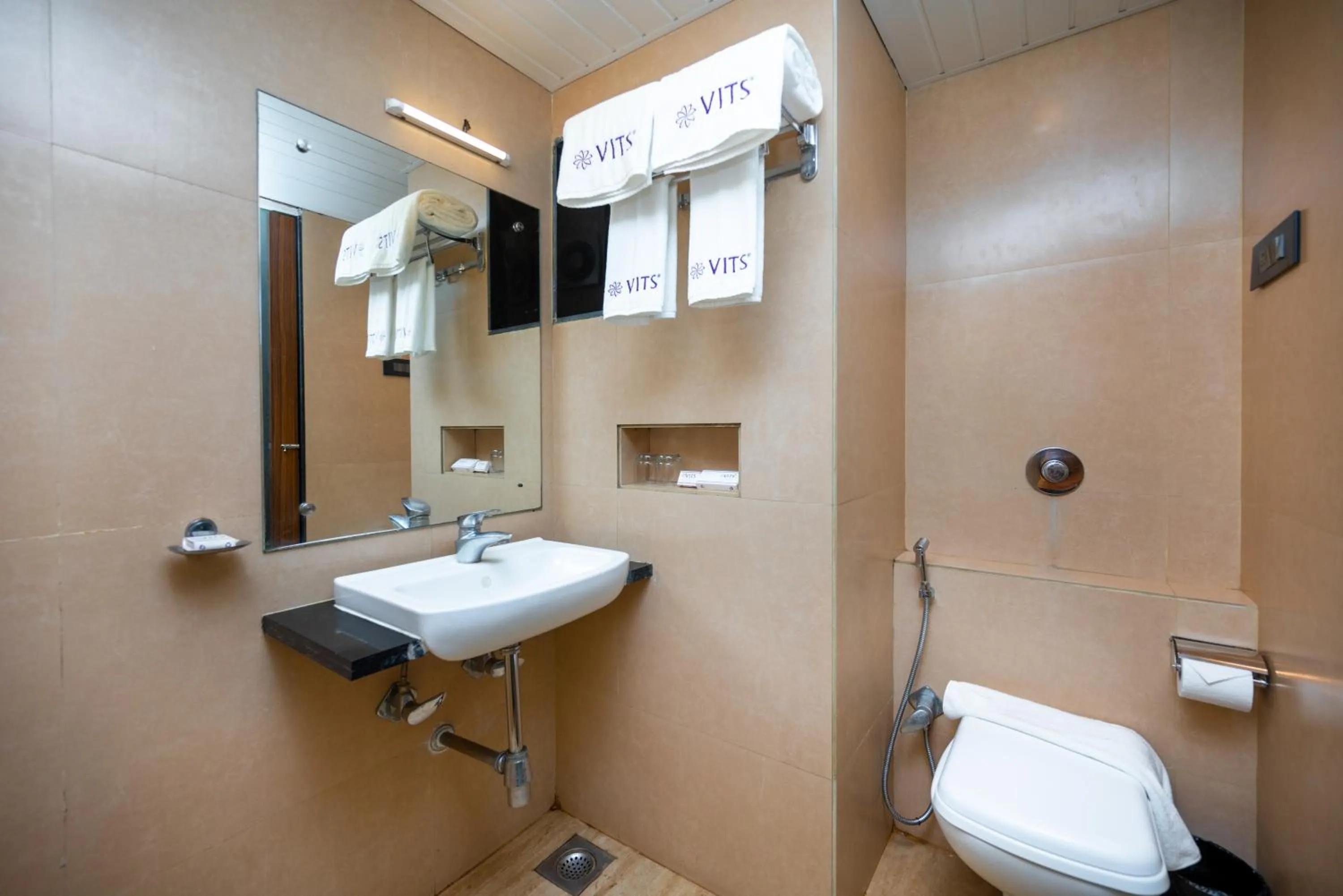 Bathroom in VITS Sharanam, Thane