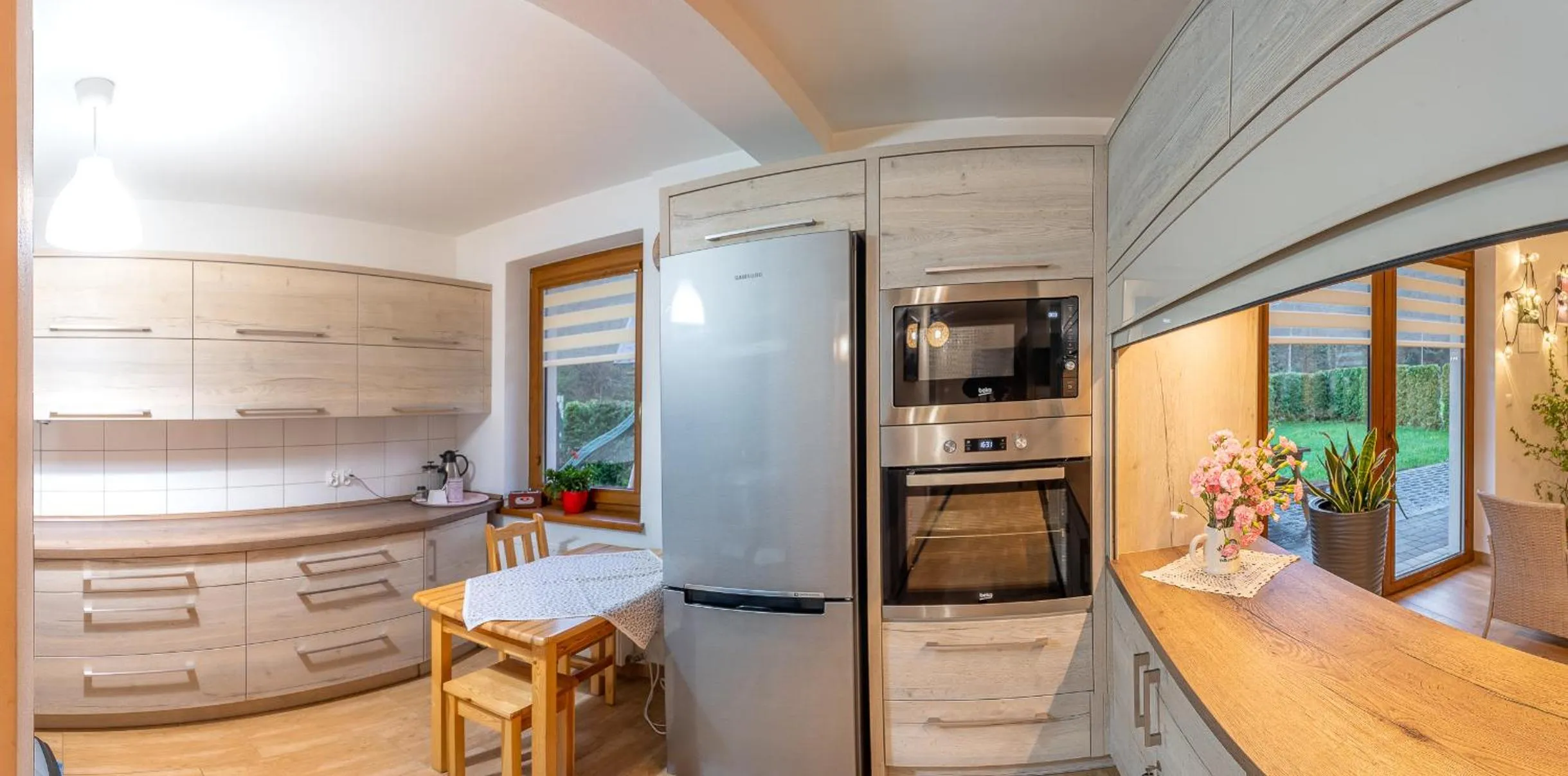 Kitchen or kitchenette in Domek Plaster Miodu