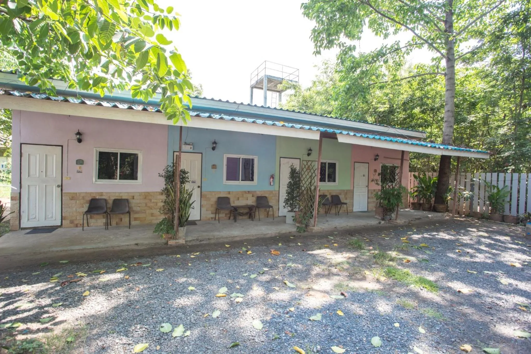 Property building in Greenhouse resort