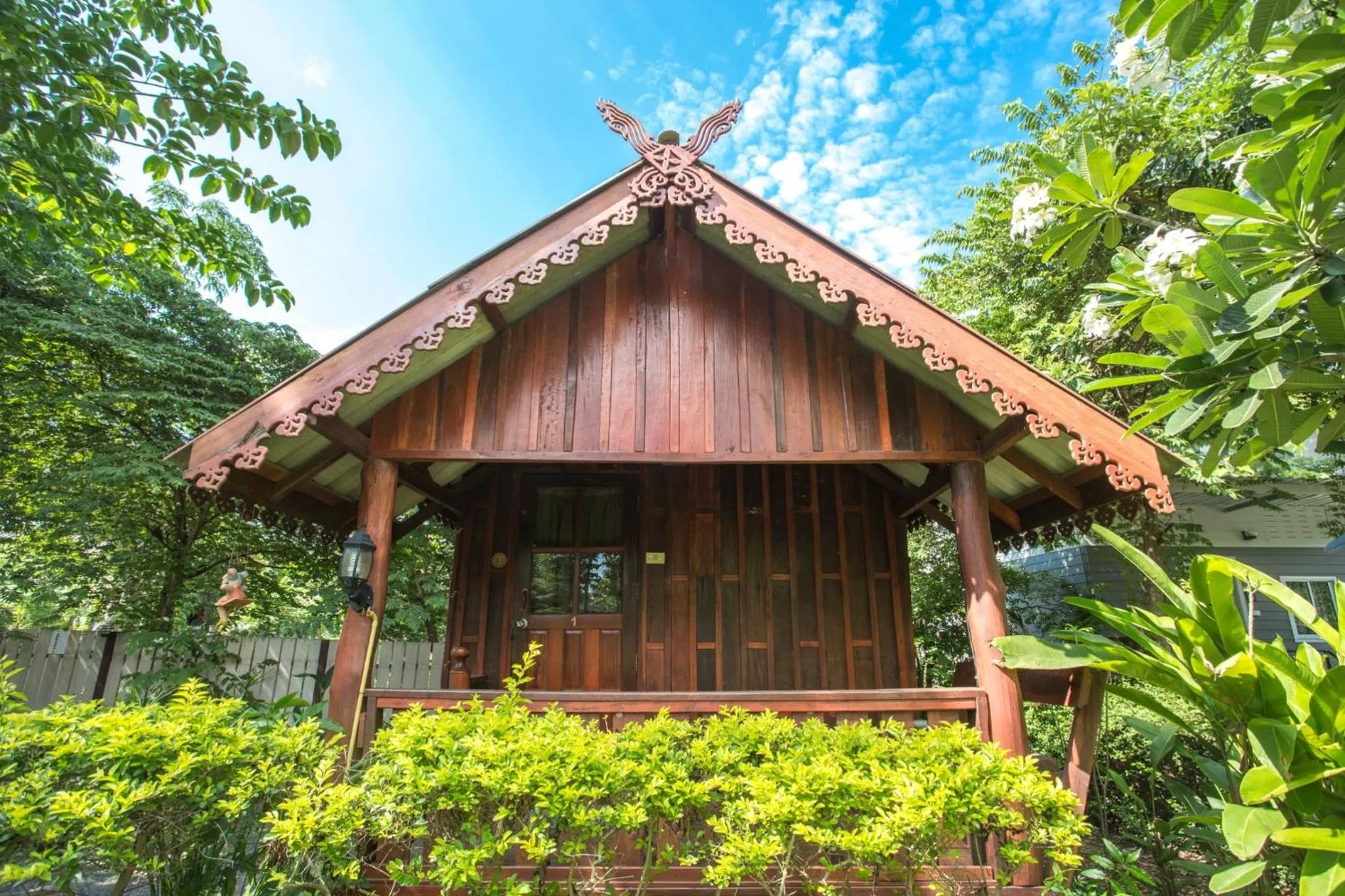 Property building in Greenhouse resort