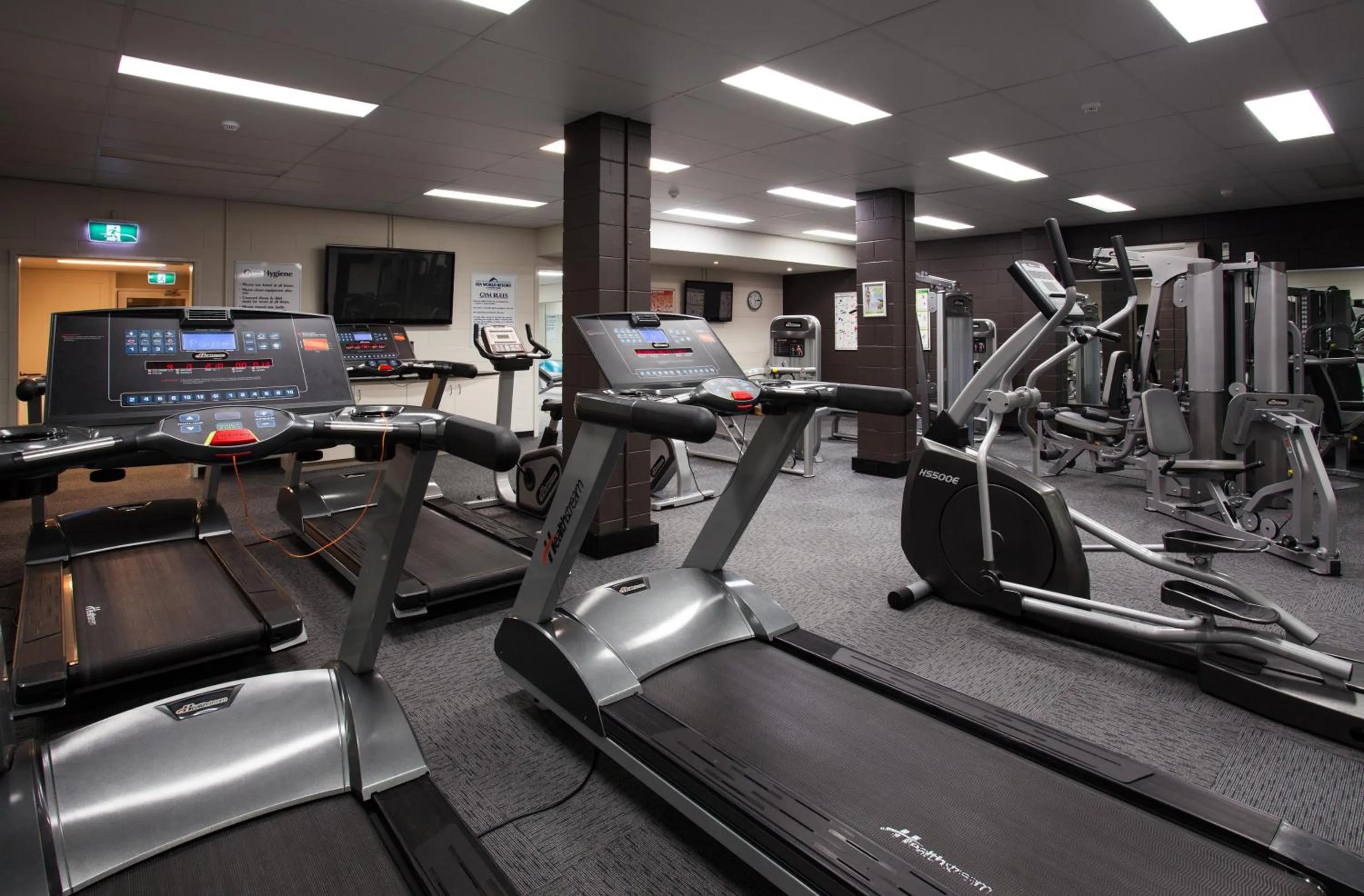Fitness centre/facilities in Sea World Resort