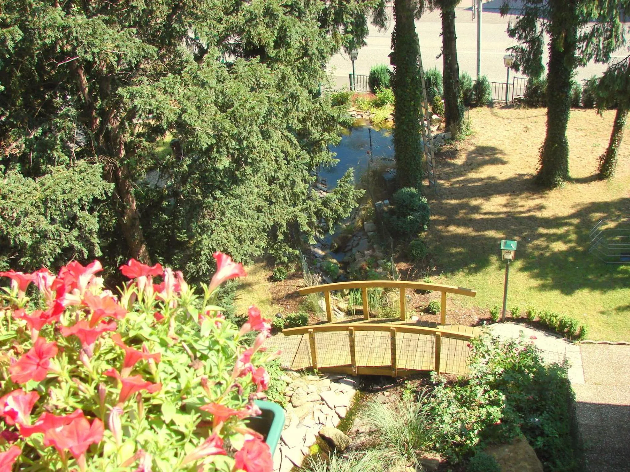 Garden in Hotel Krone