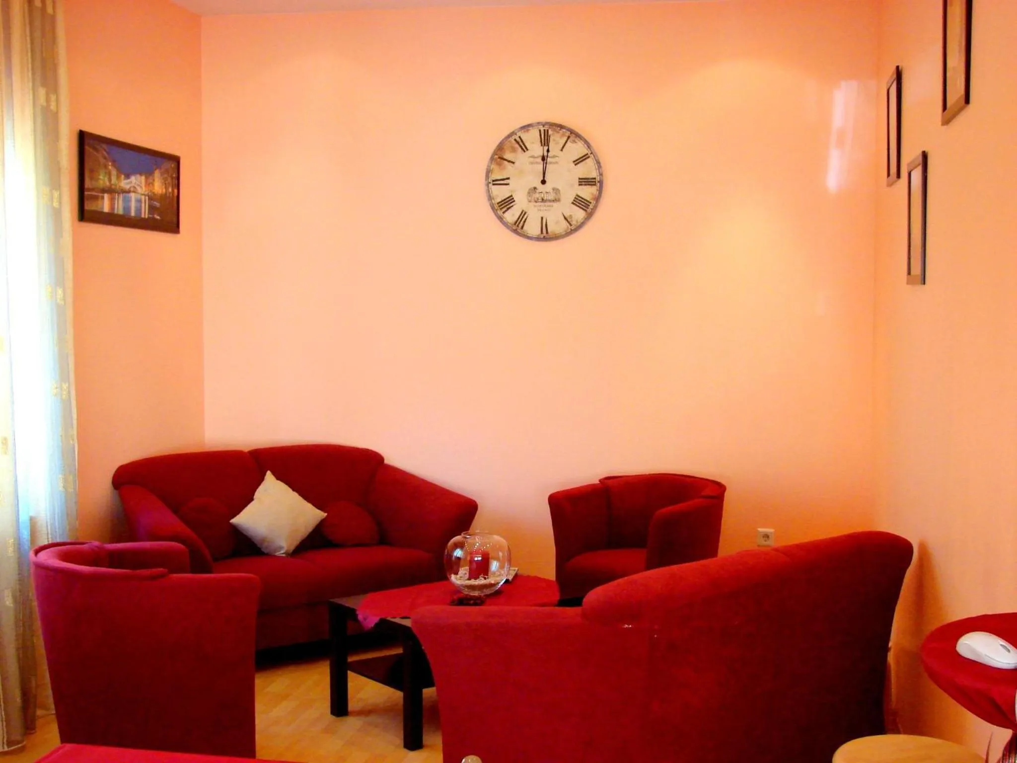 Seating area in Hotel Krone