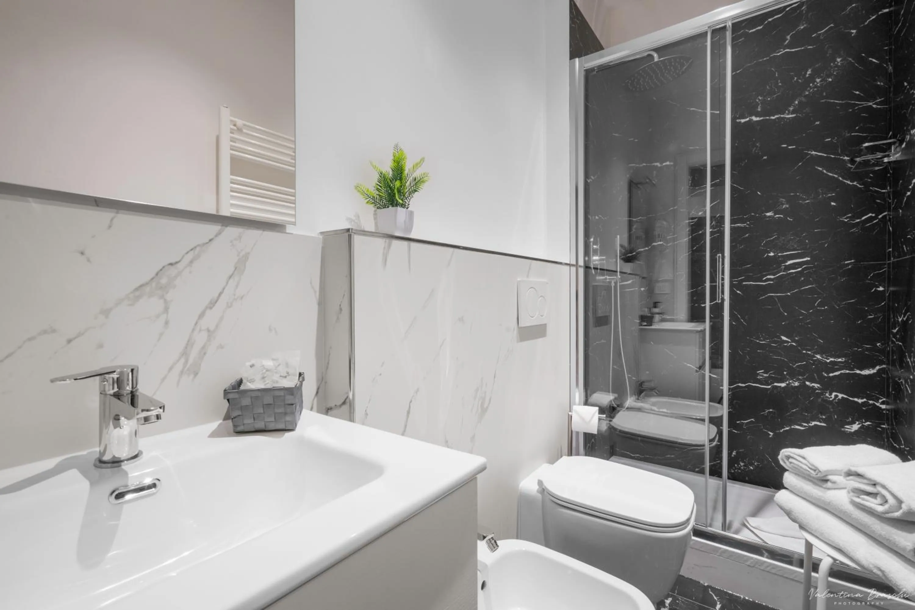 Bathroom in B&B Le Stanze del Duomo