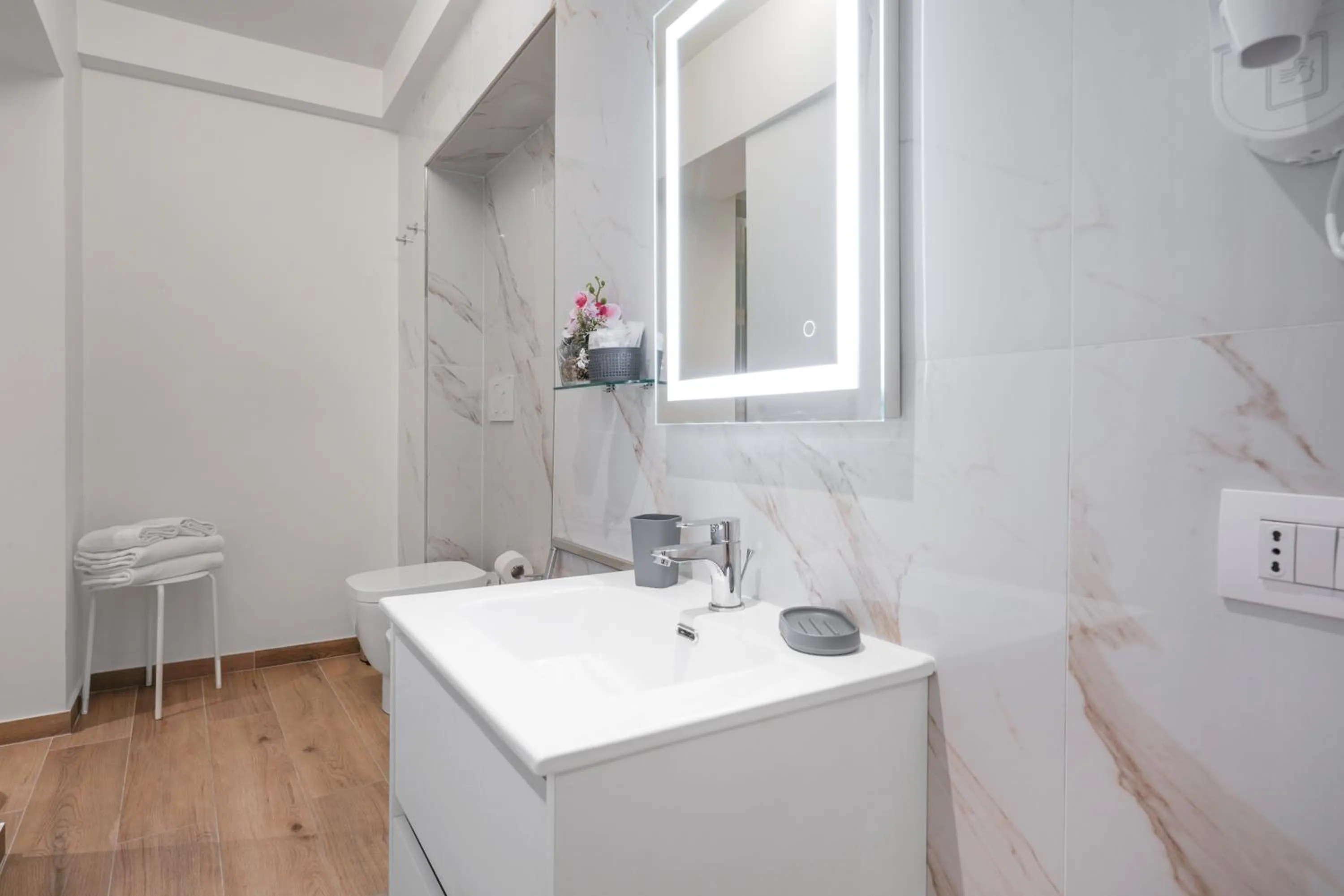 Bathroom in B&B Le Stanze del Duomo