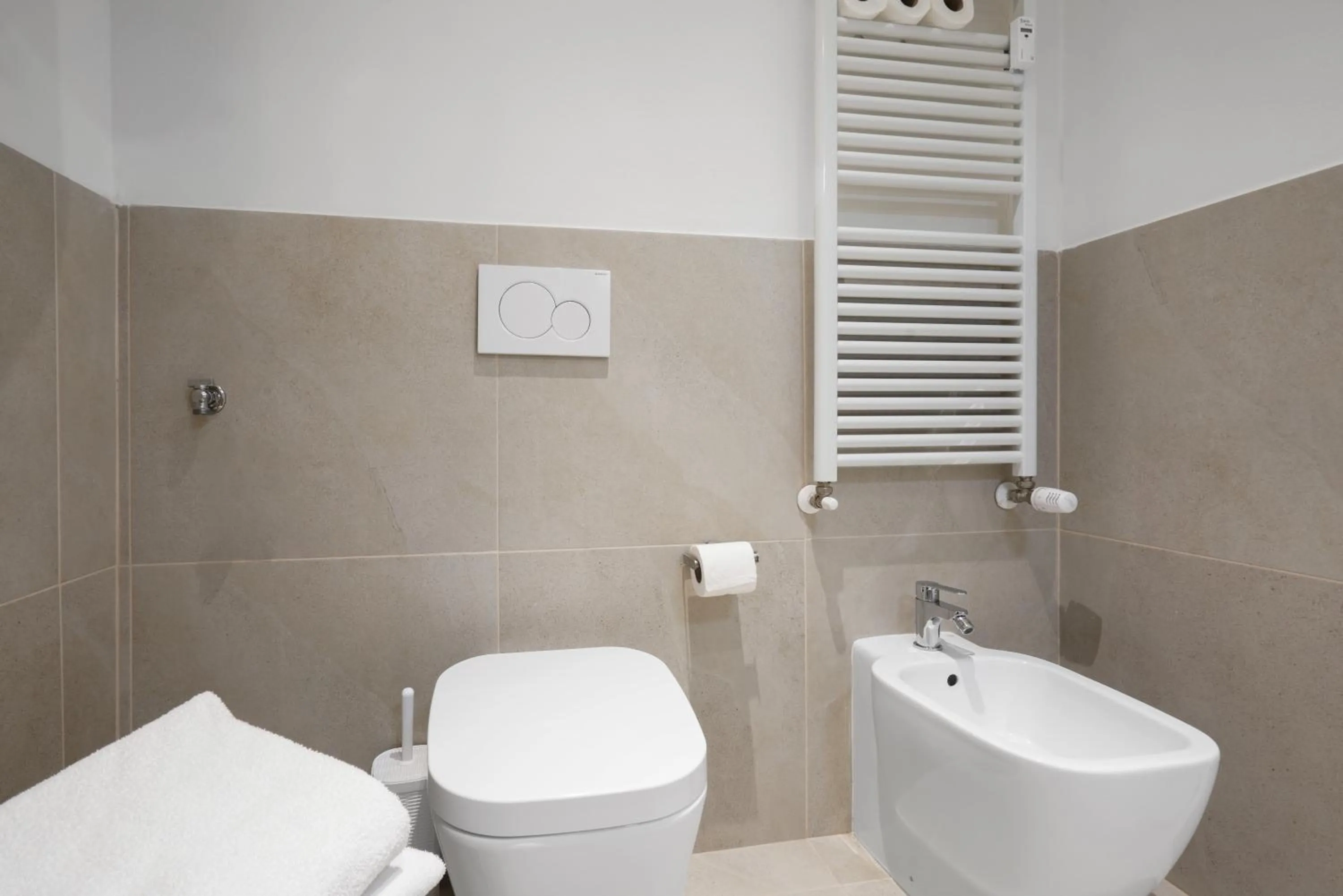 Bathroom in B&B Le Stanze del Duomo