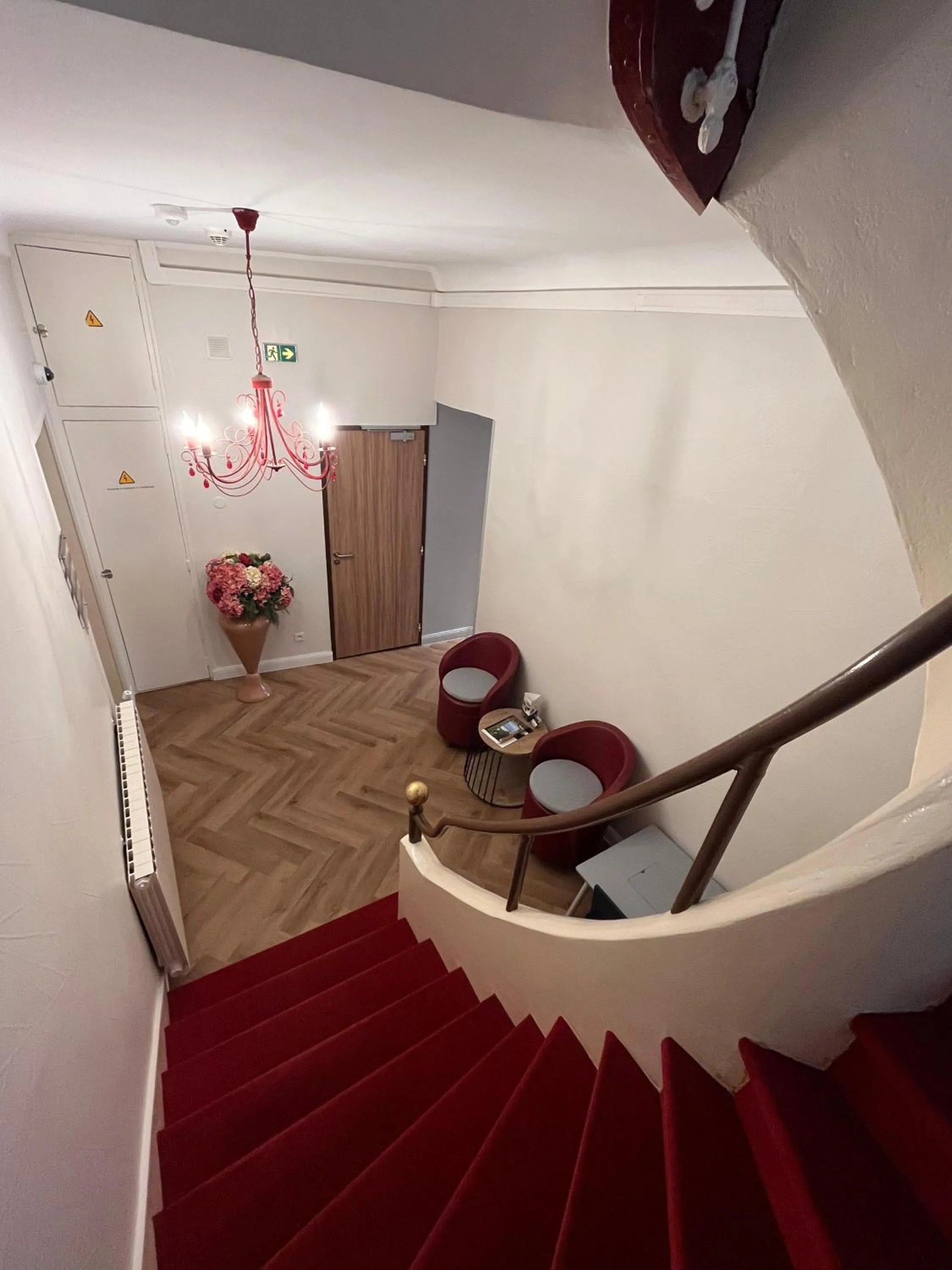 Lobby or reception in Hotel Angleterre