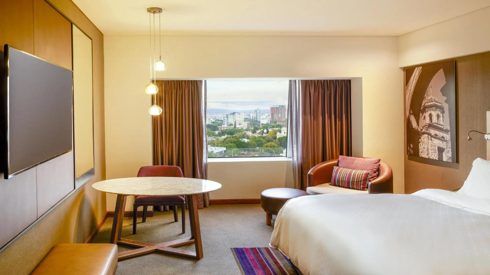 Photo of the whole room, Bed in Fiesta Americana Guadalajara