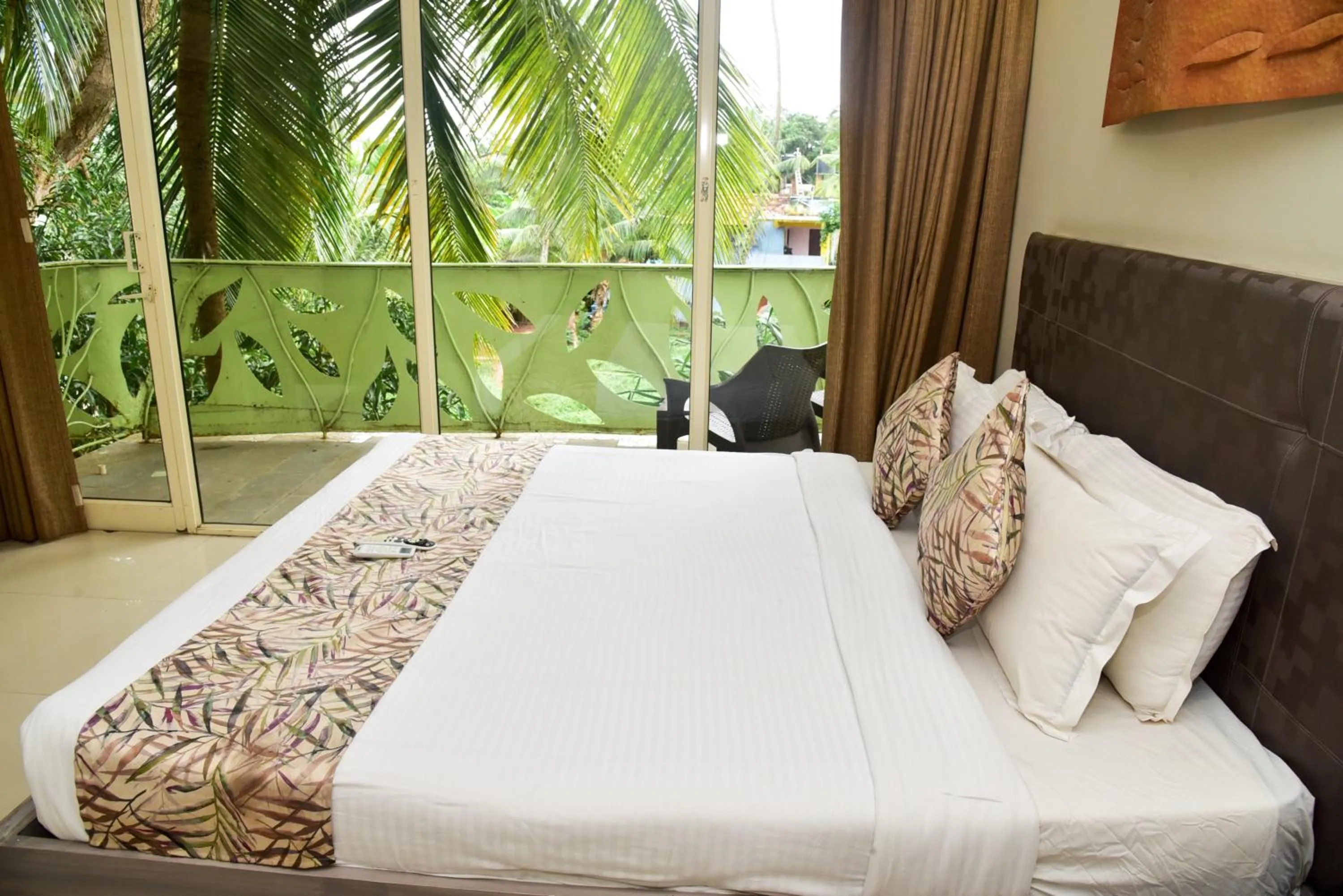 Bedroom, Bed in Sharanam Green Resort