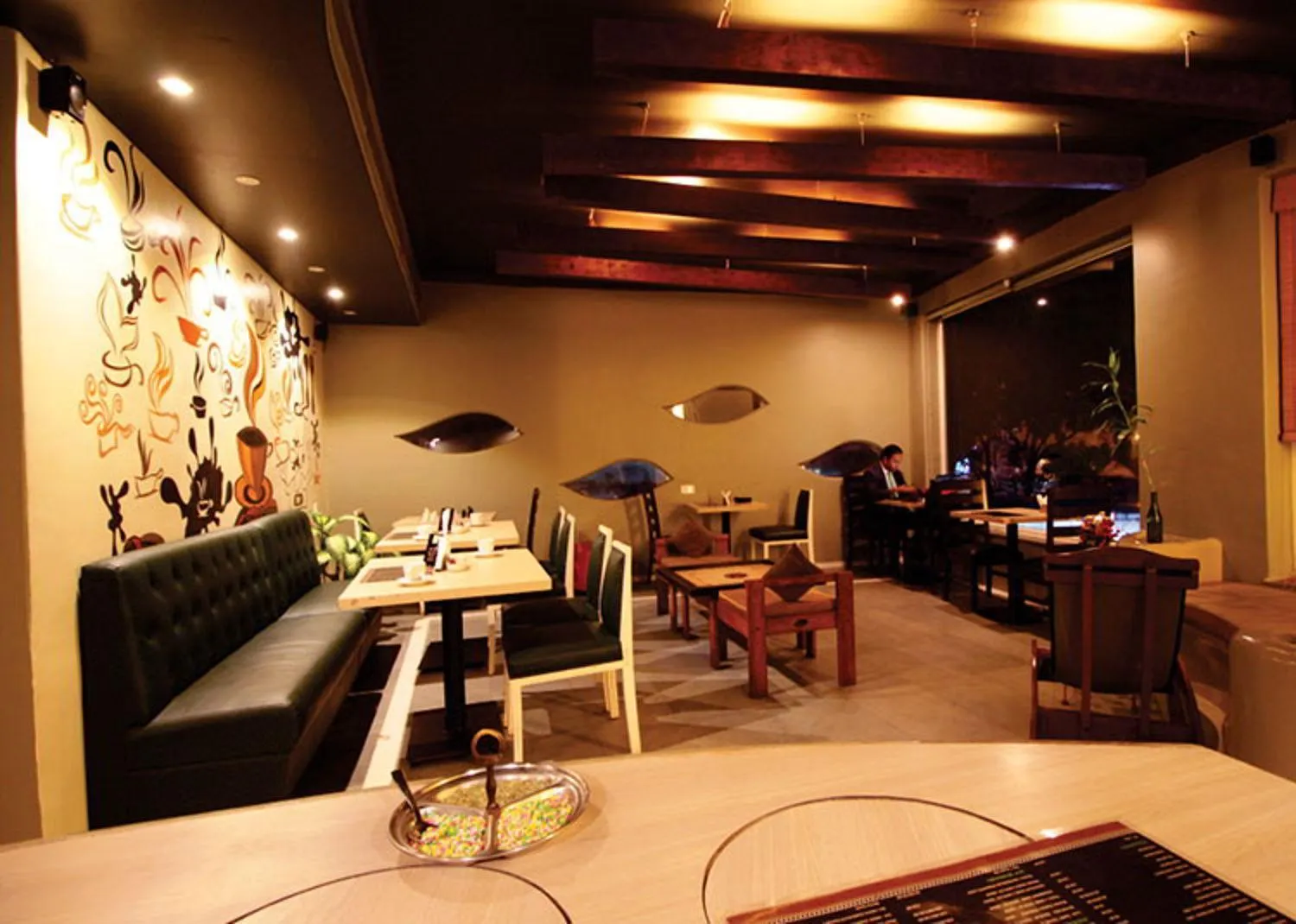 Restaurant/places to eat in Sharanam Green Resort