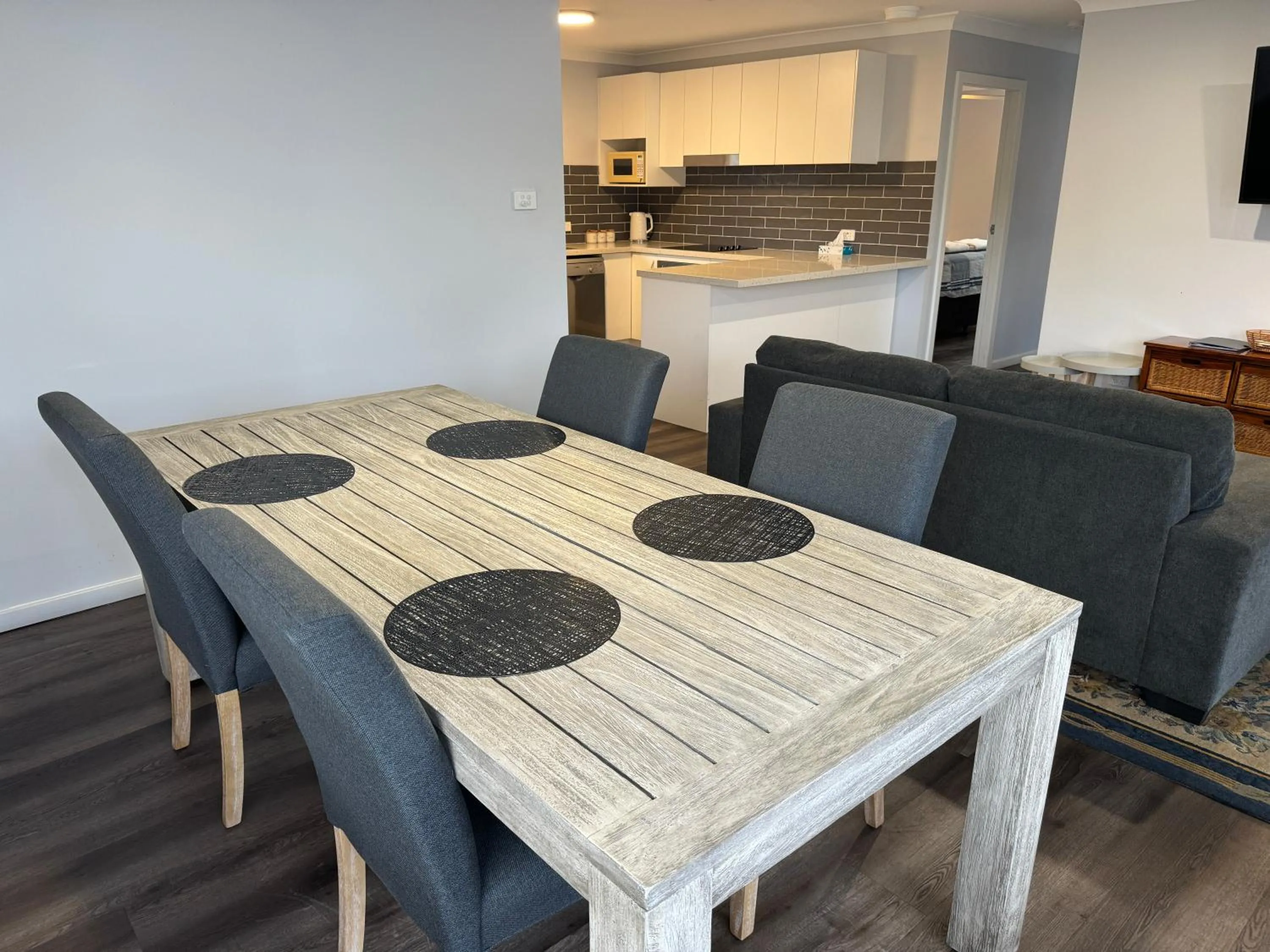 Living room in Ulladulla Motel