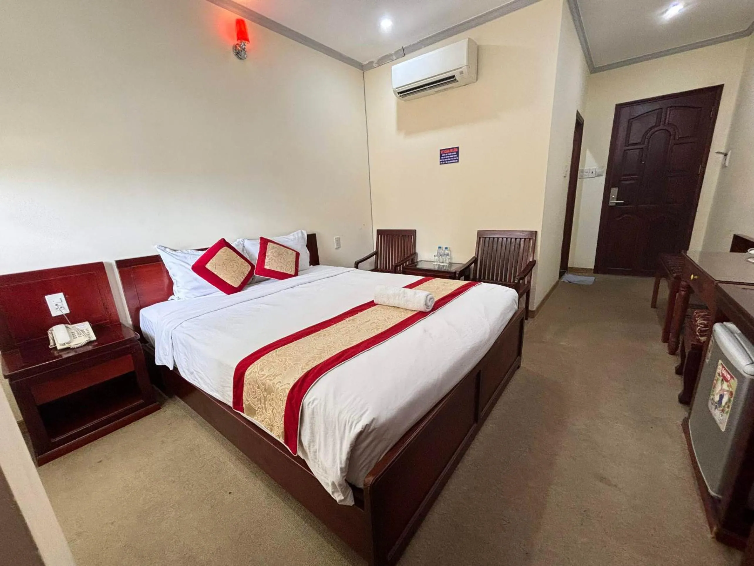 Bed in Asia Hotel Can Tho