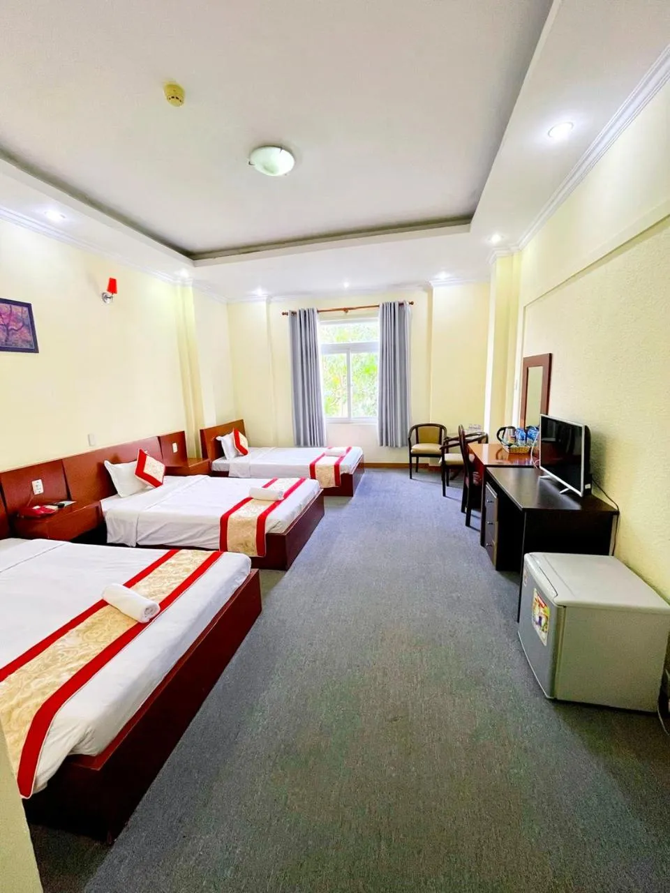 Bed in Asia Hotel Can Tho