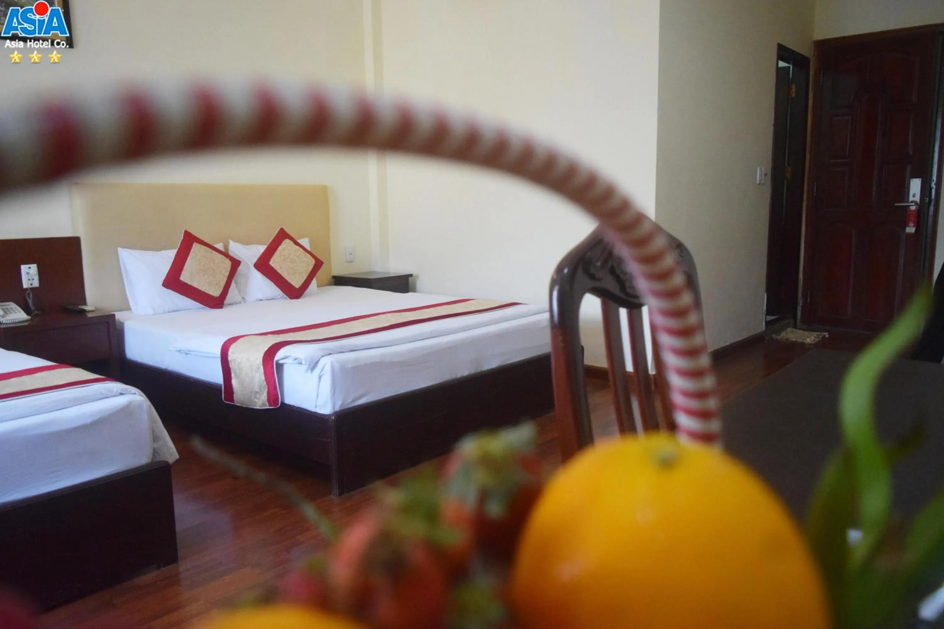 Bed in Asia Hotel Can Tho