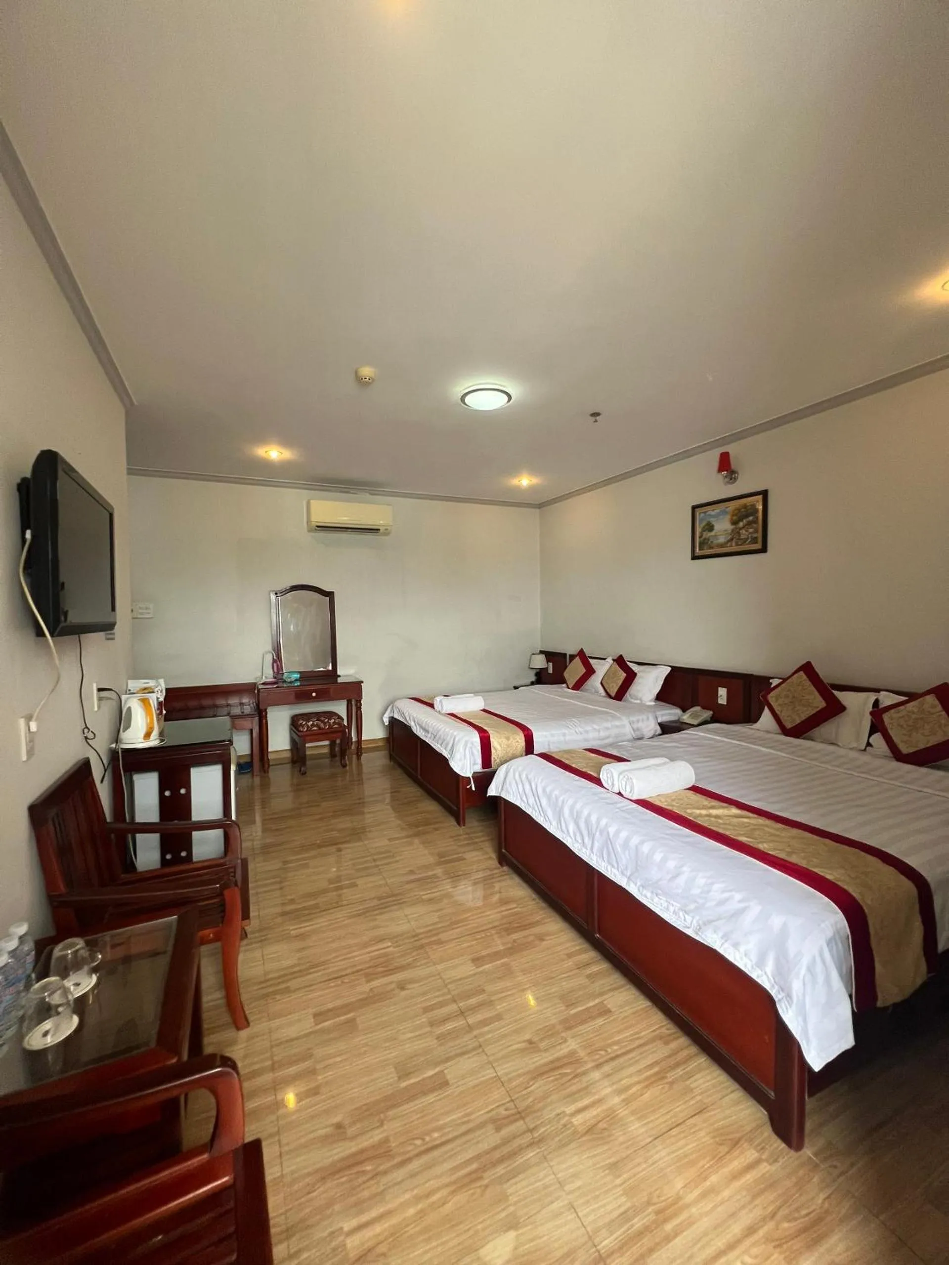 Bed in Asia Hotel Can Tho