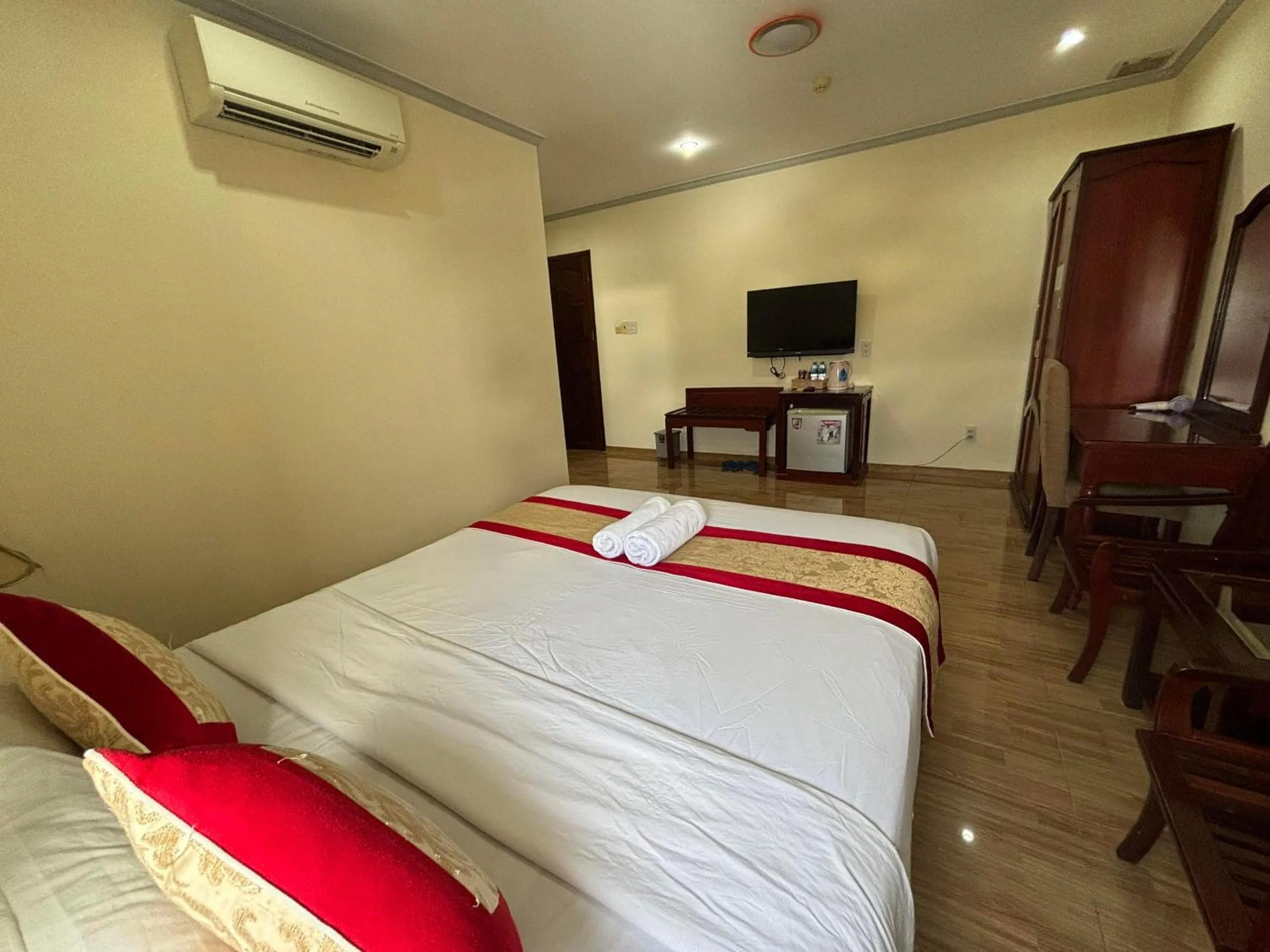 Bed in Asia Hotel Can Tho