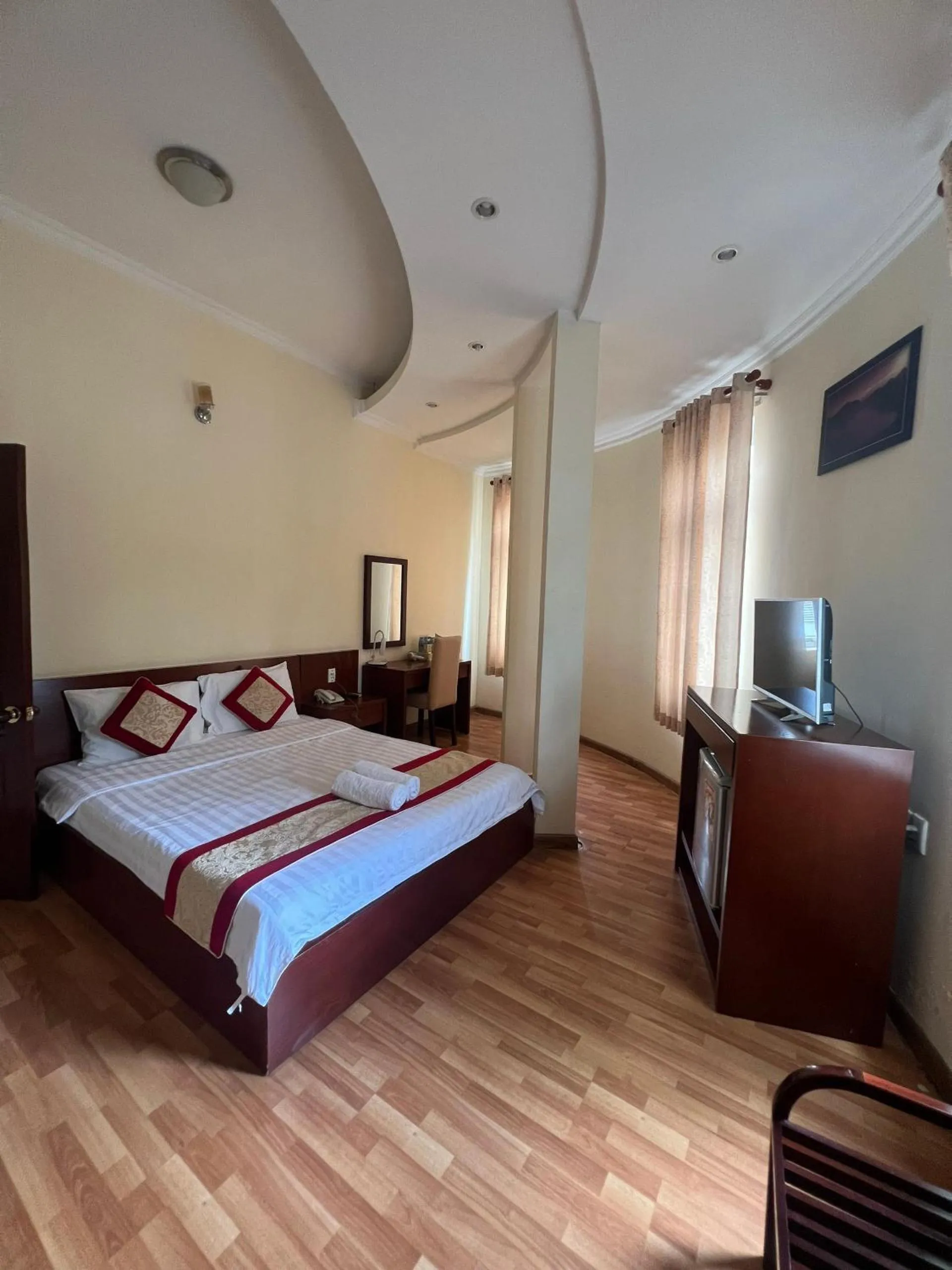 Bed in Asia Hotel Can Tho