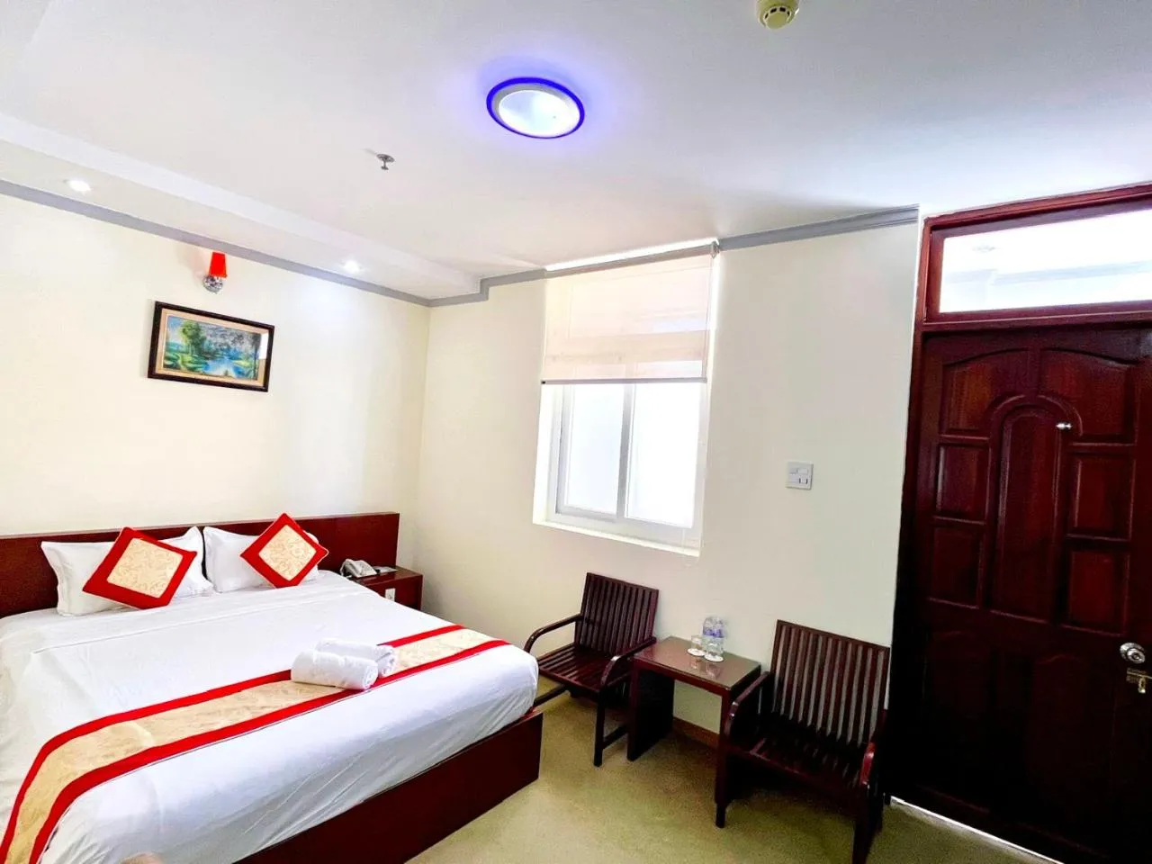 Bed in Asia Hotel Can Tho