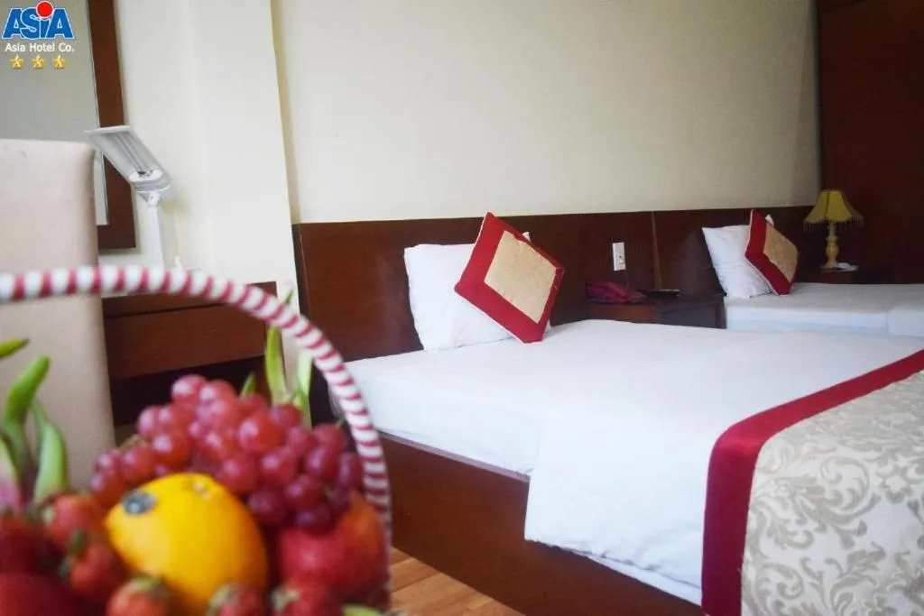 Bed in Asia Hotel Can Tho