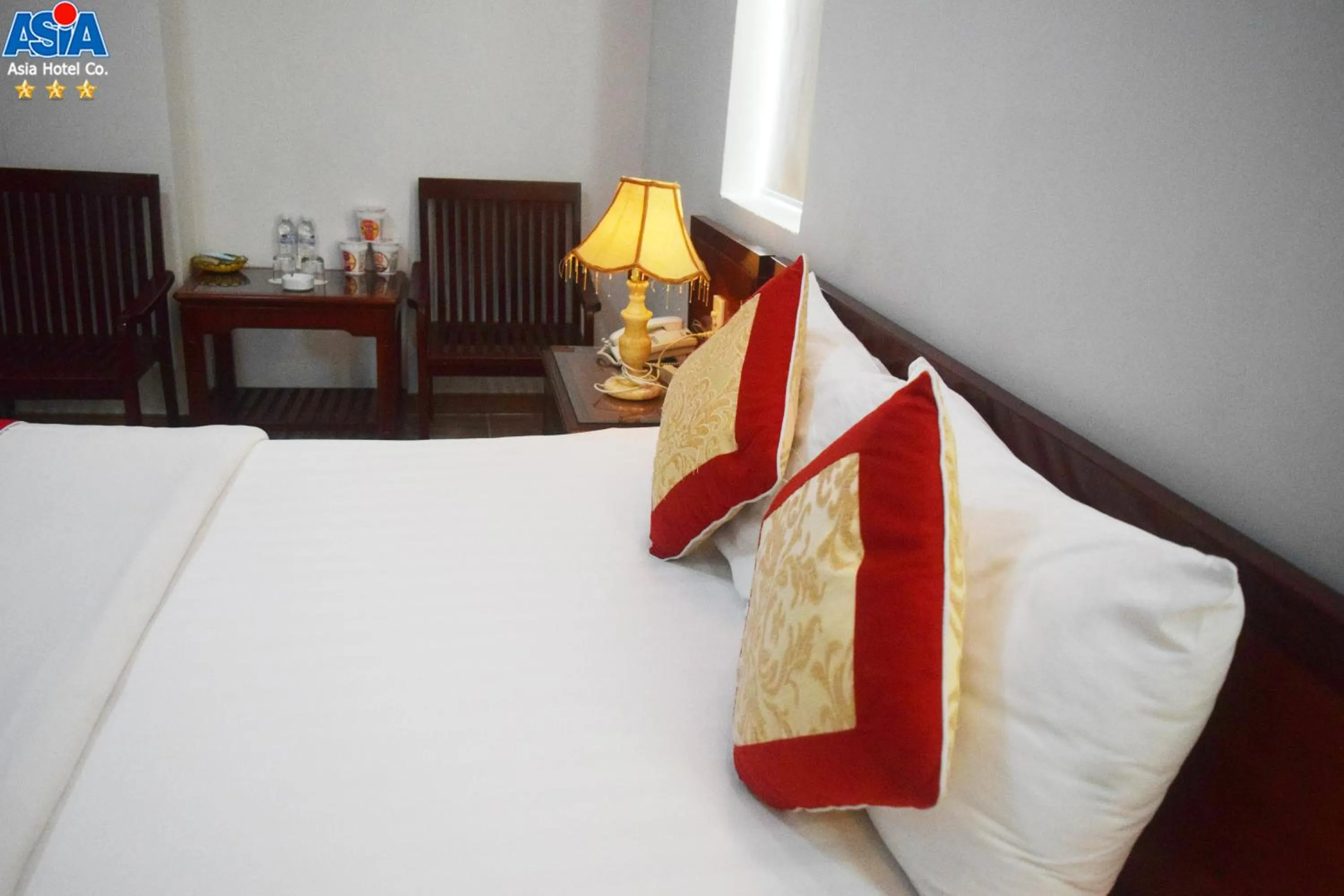 Bed in Asia Hotel Can Tho