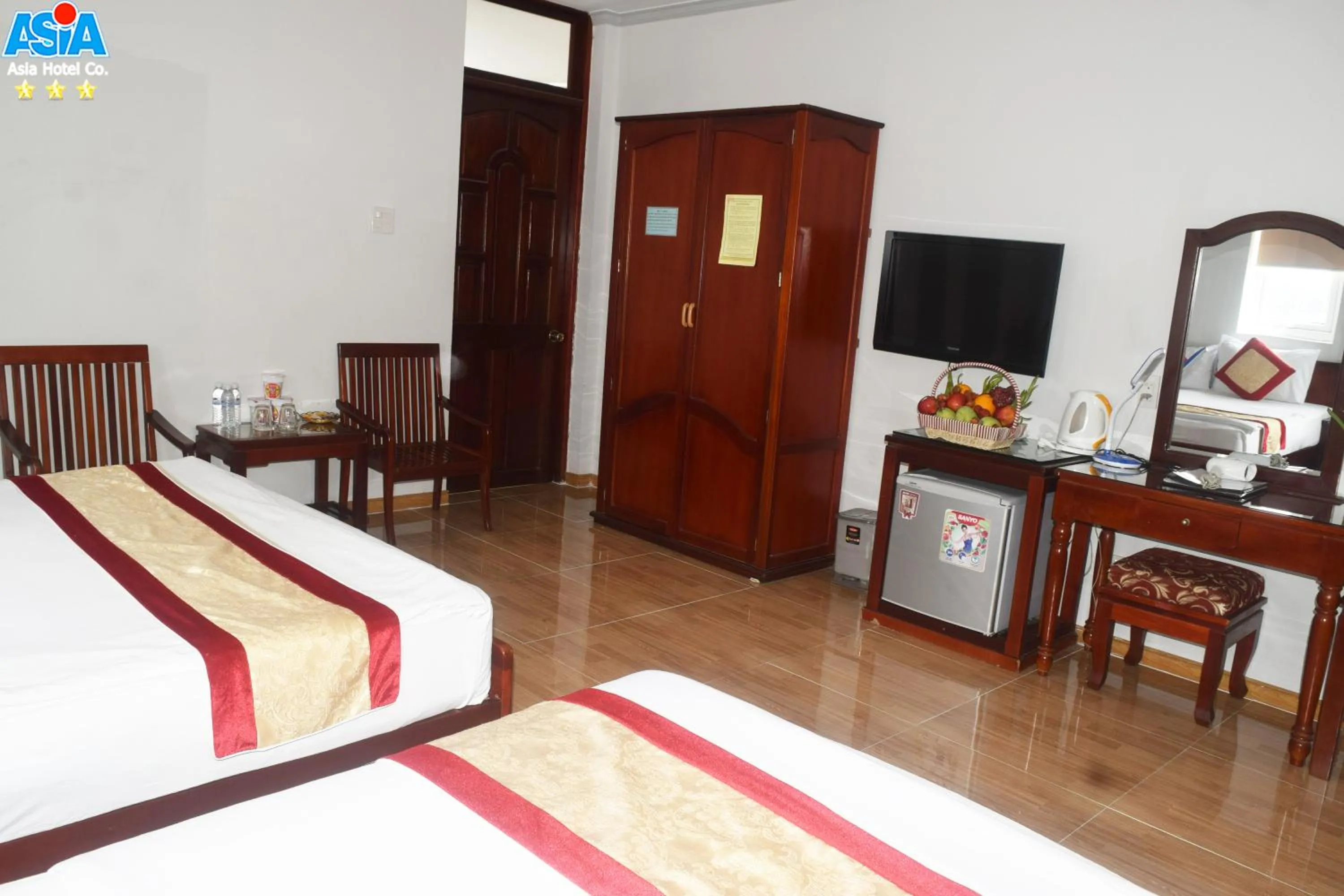 Bed in Asia Hotel Can Tho