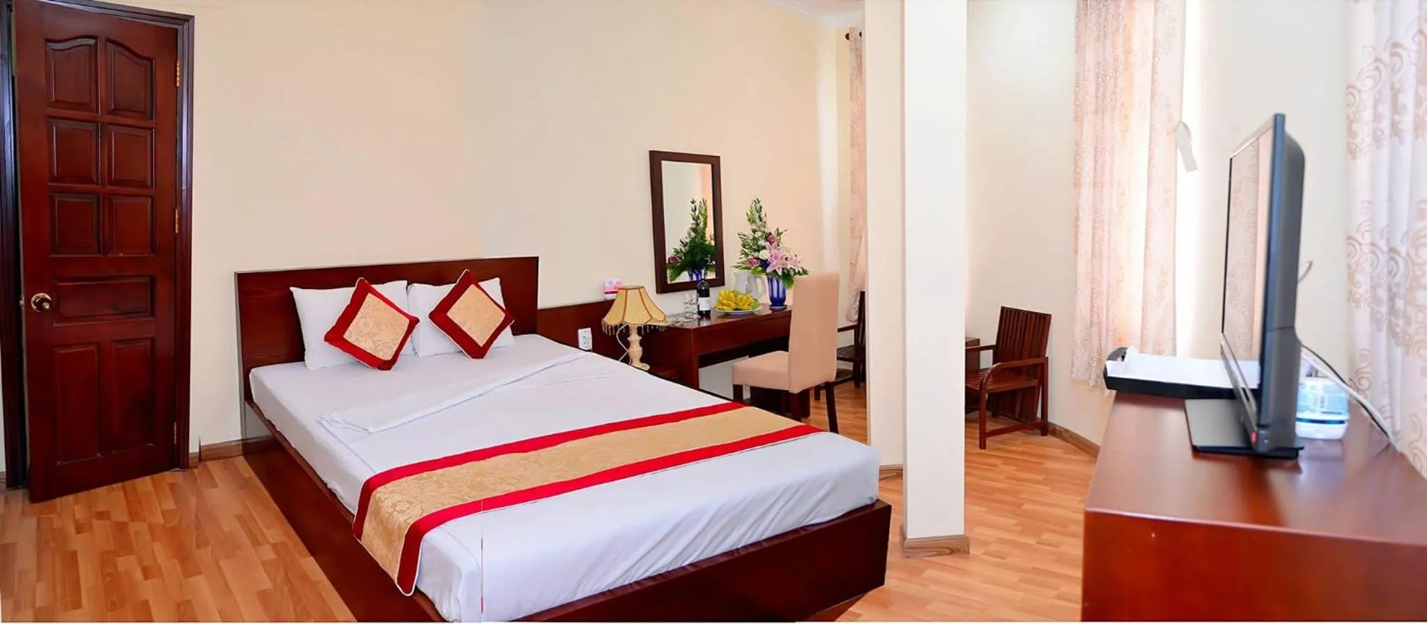 Bed in Asia Hotel Can Tho