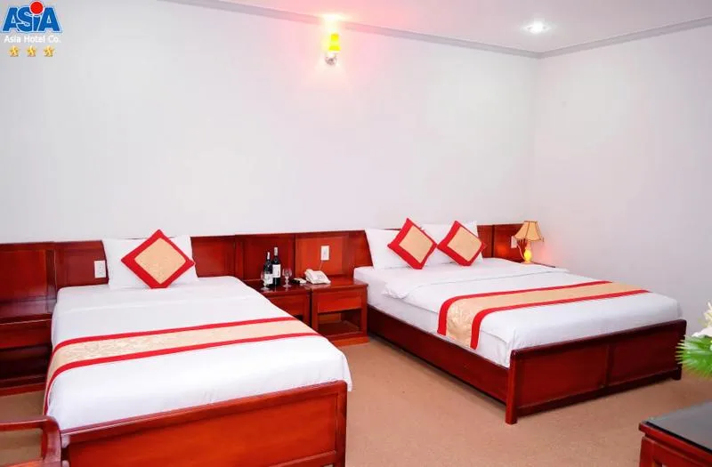 Bed in Asia Hotel Can Tho