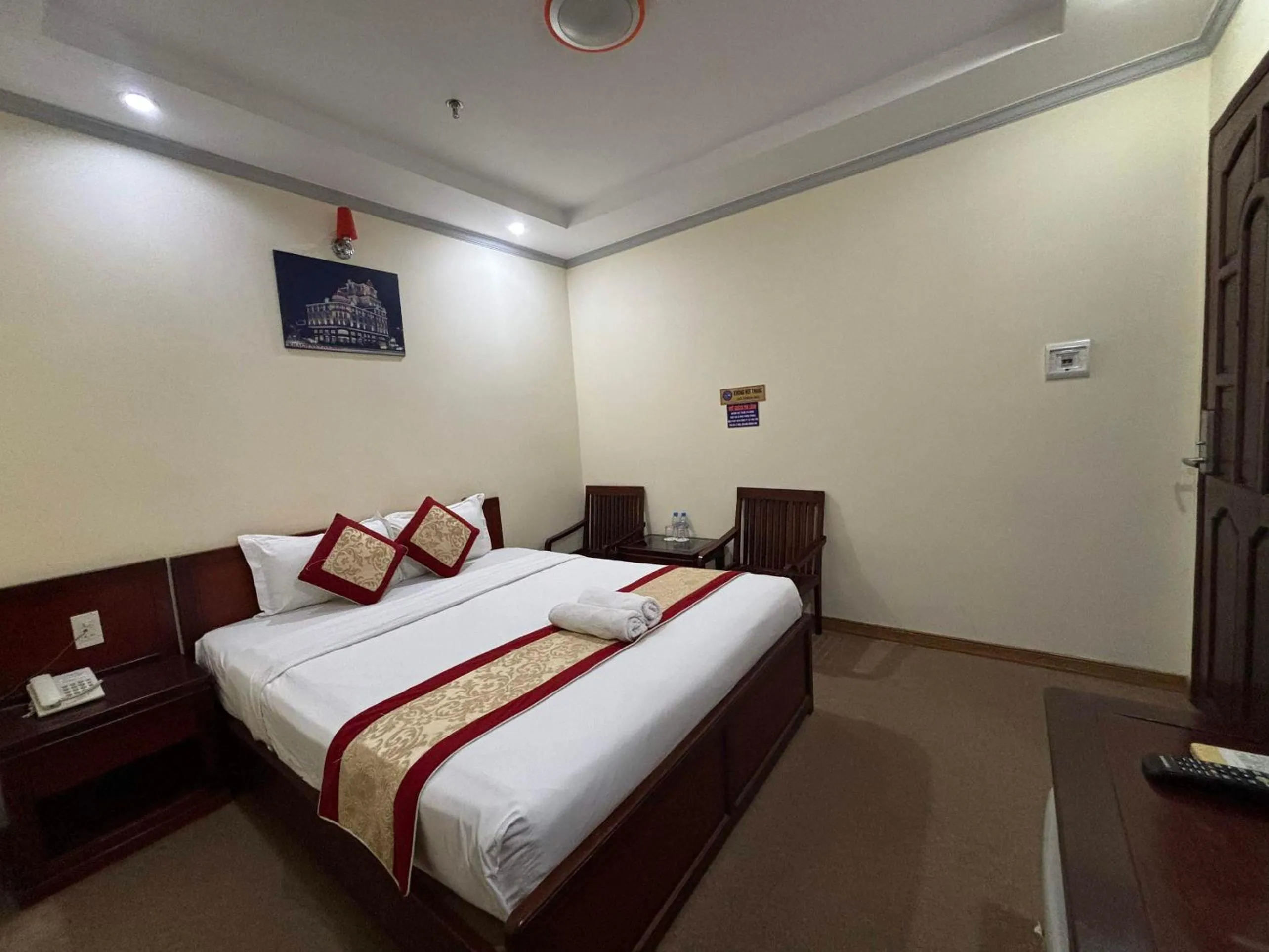 Bed in Asia Hotel Can Tho