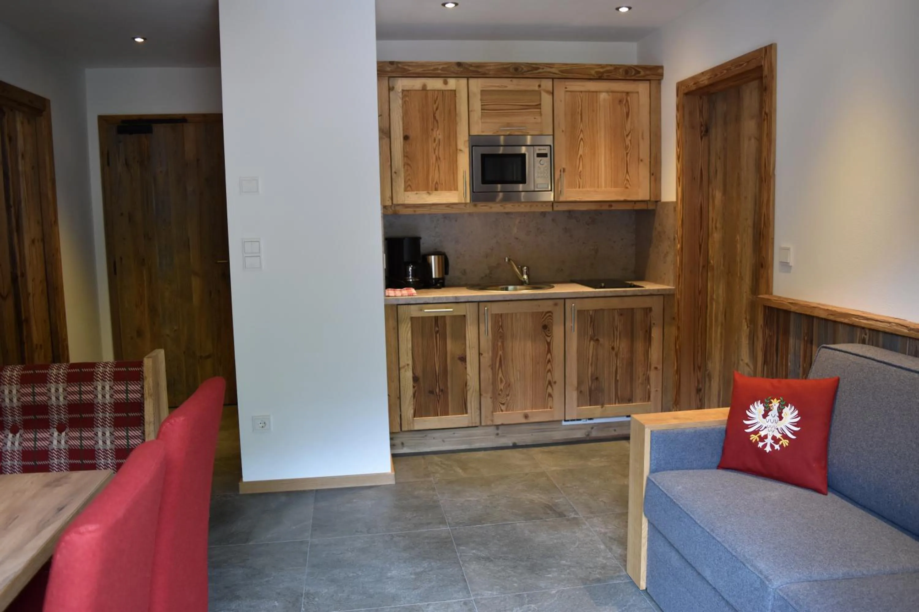 Dining area in Garni des Alpes