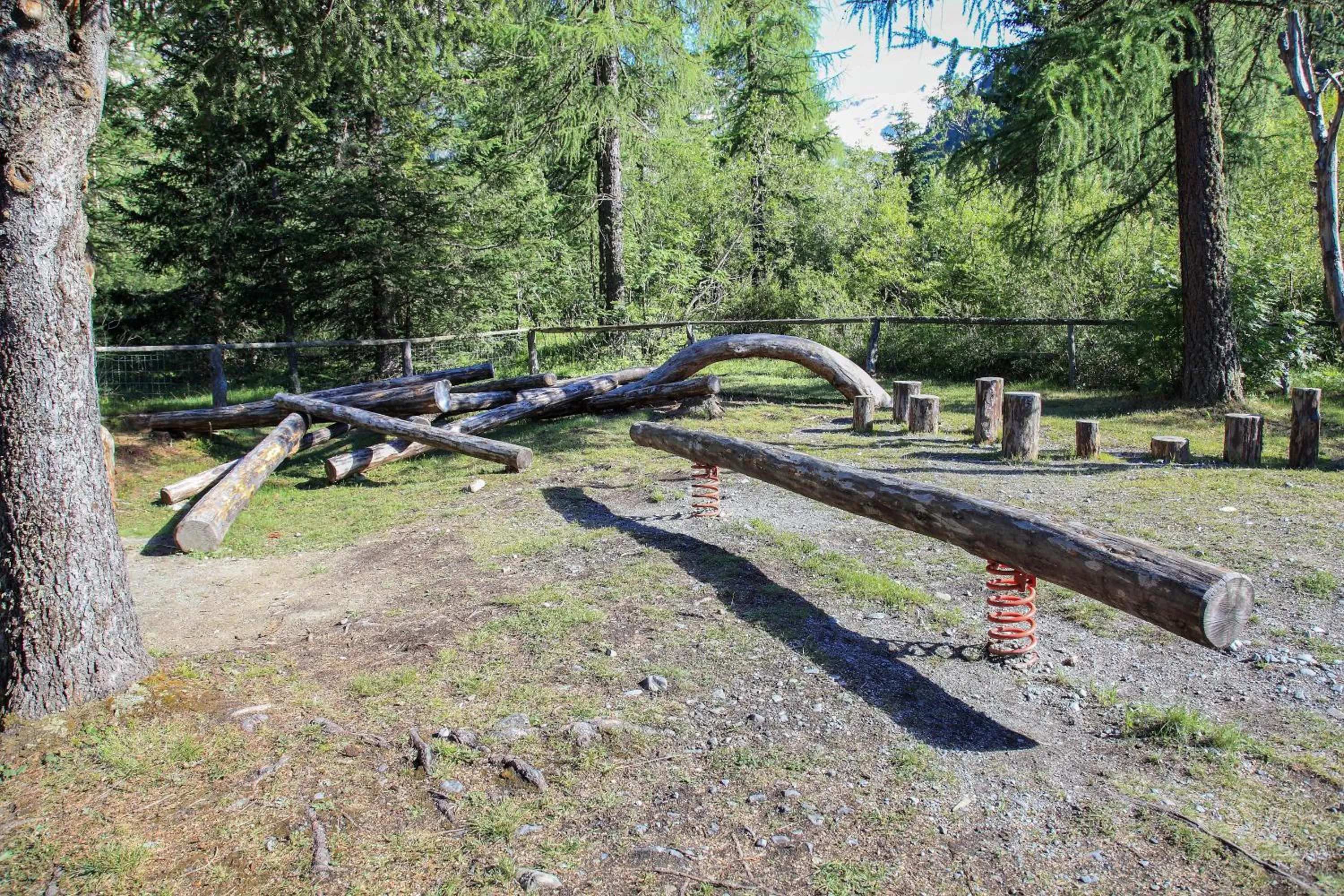 Children play ground in Garni des Alpes