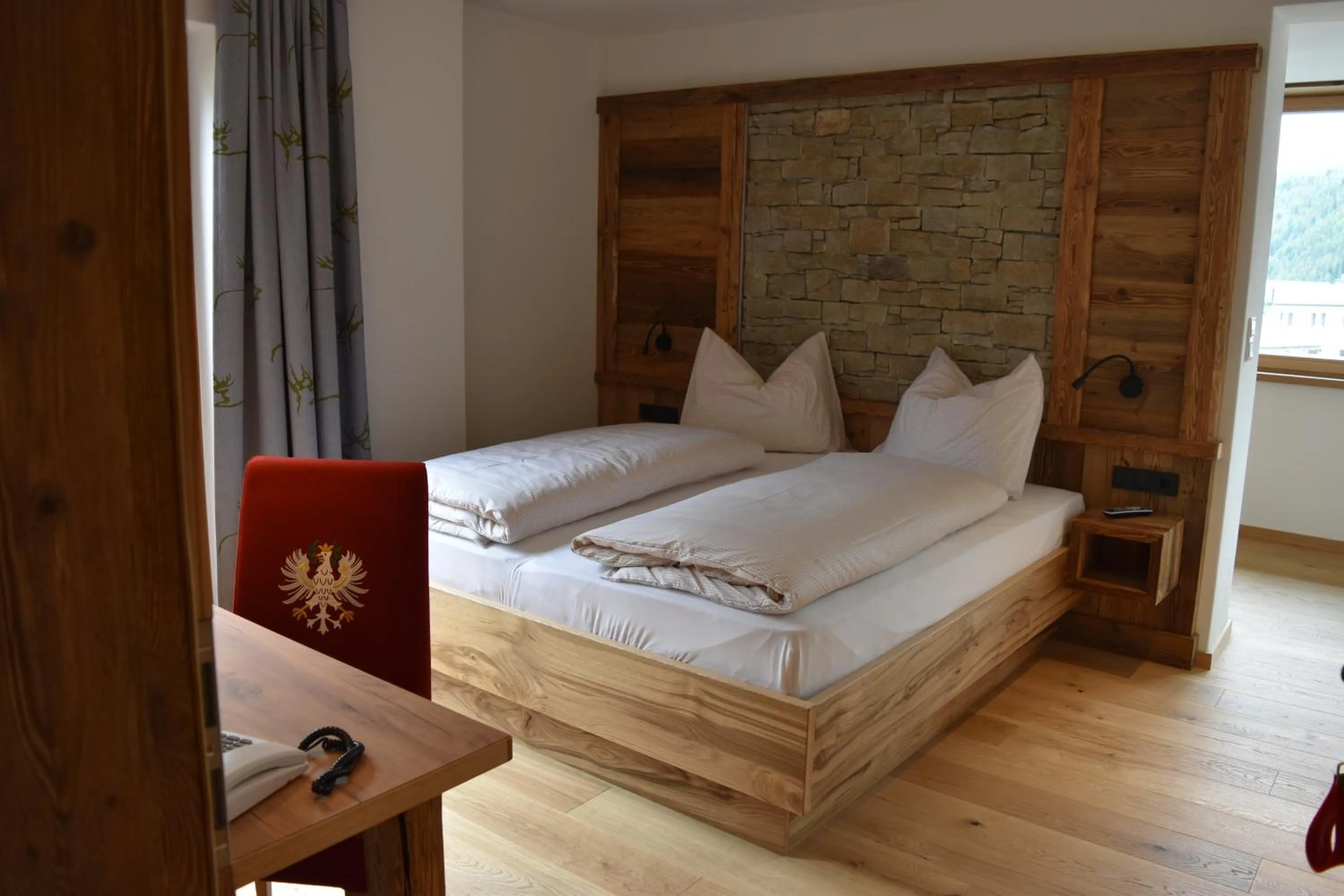 Bed in Garni des Alpes