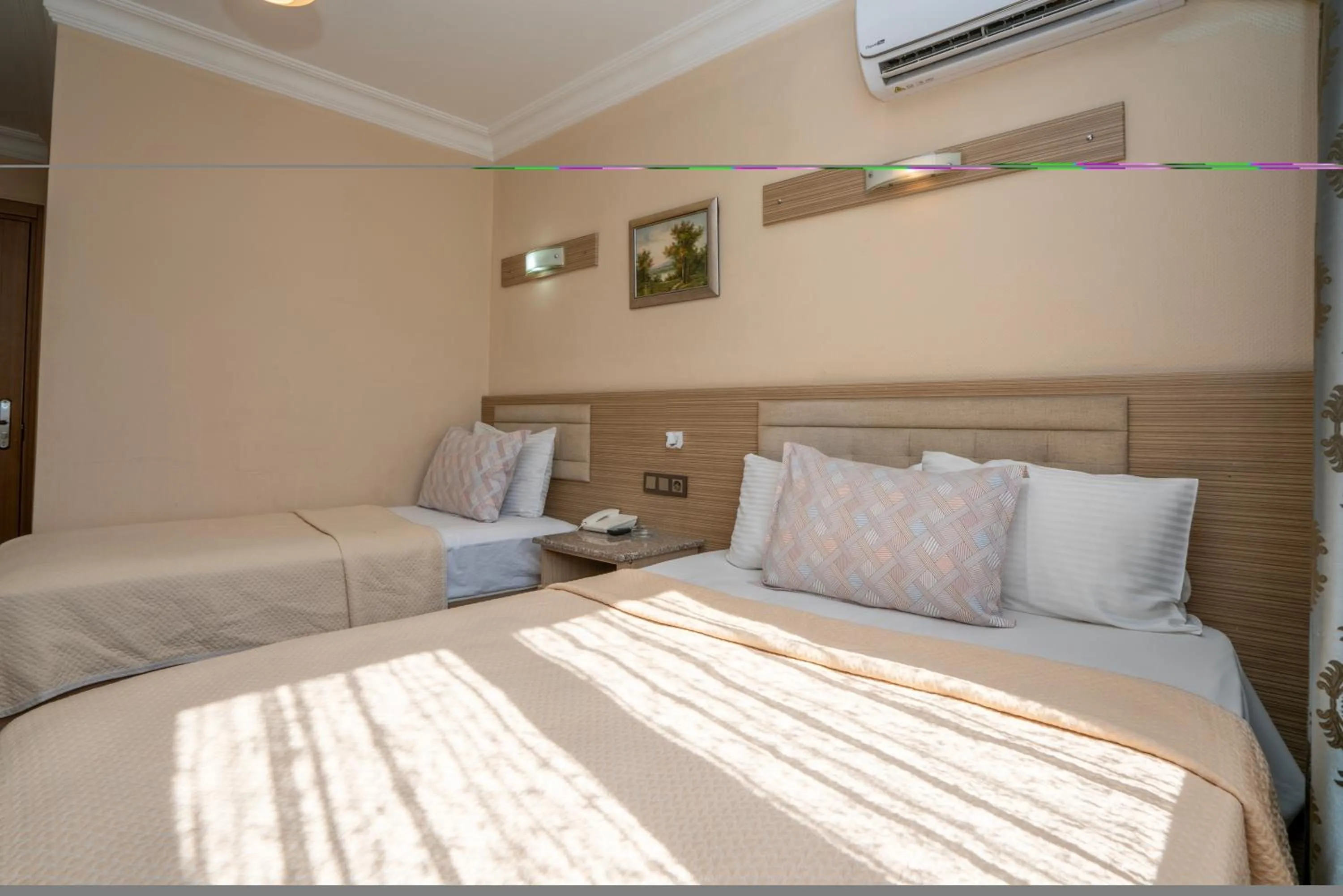 Bed in Grand Reis Hotel