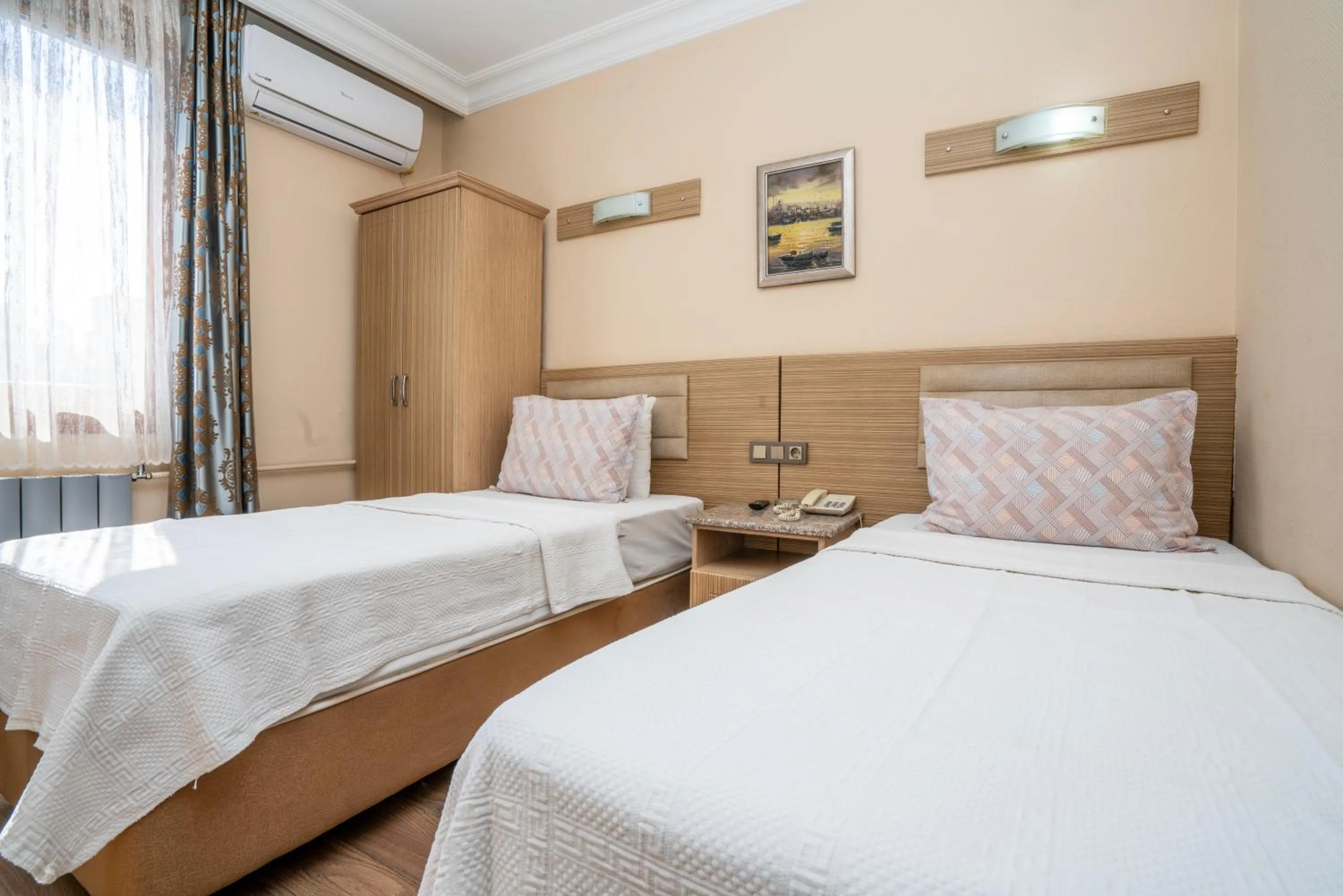 Bed in Grand Reis Hotel