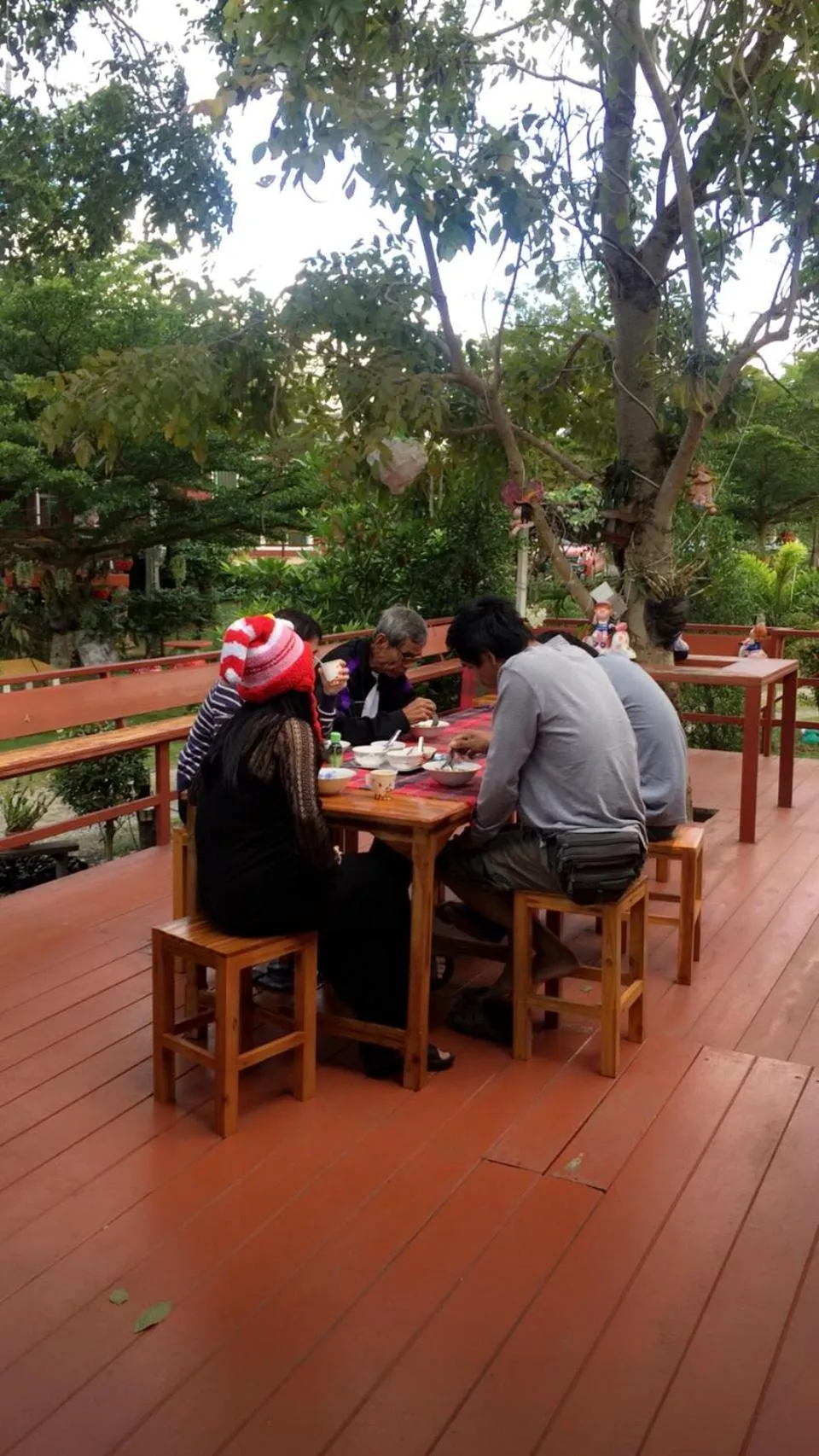 Breakfast in Wangnamkeaw Goodviewresort