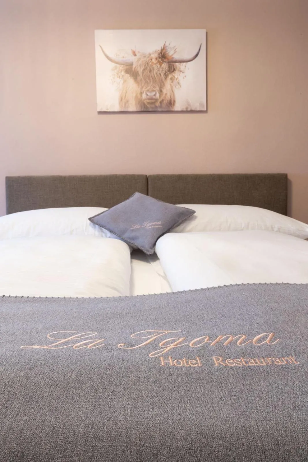 Photo of the whole room, Bed in La Tgoma - Hotel & Restaurant