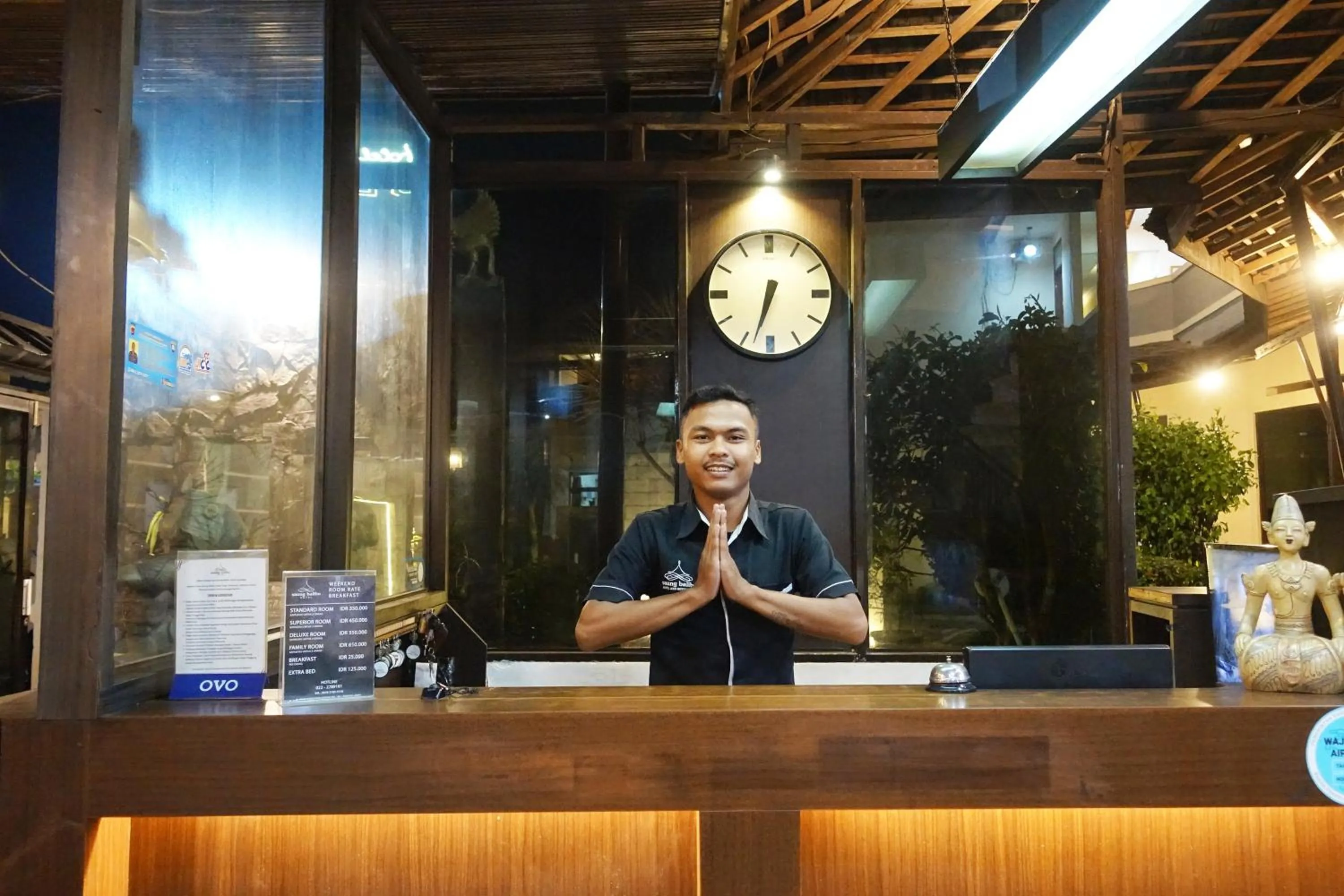 Lobby or reception in Saung Balibu Hotel