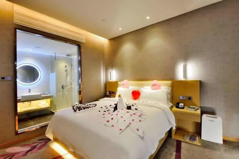 Bed in Lavande Hotel Shanghai Jiading Xincheng Stadium Branch