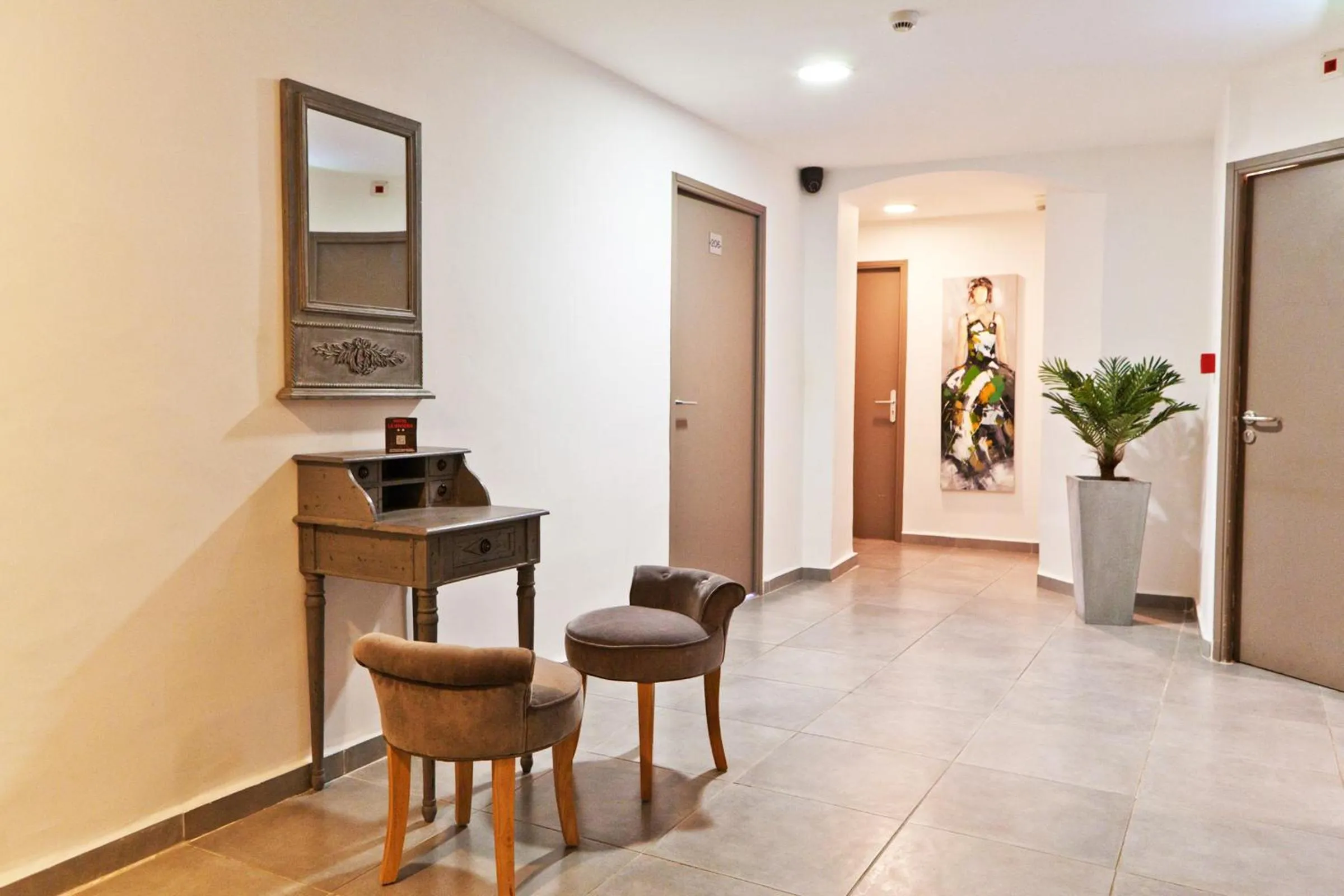 Decorative detail in Hotel Riviera