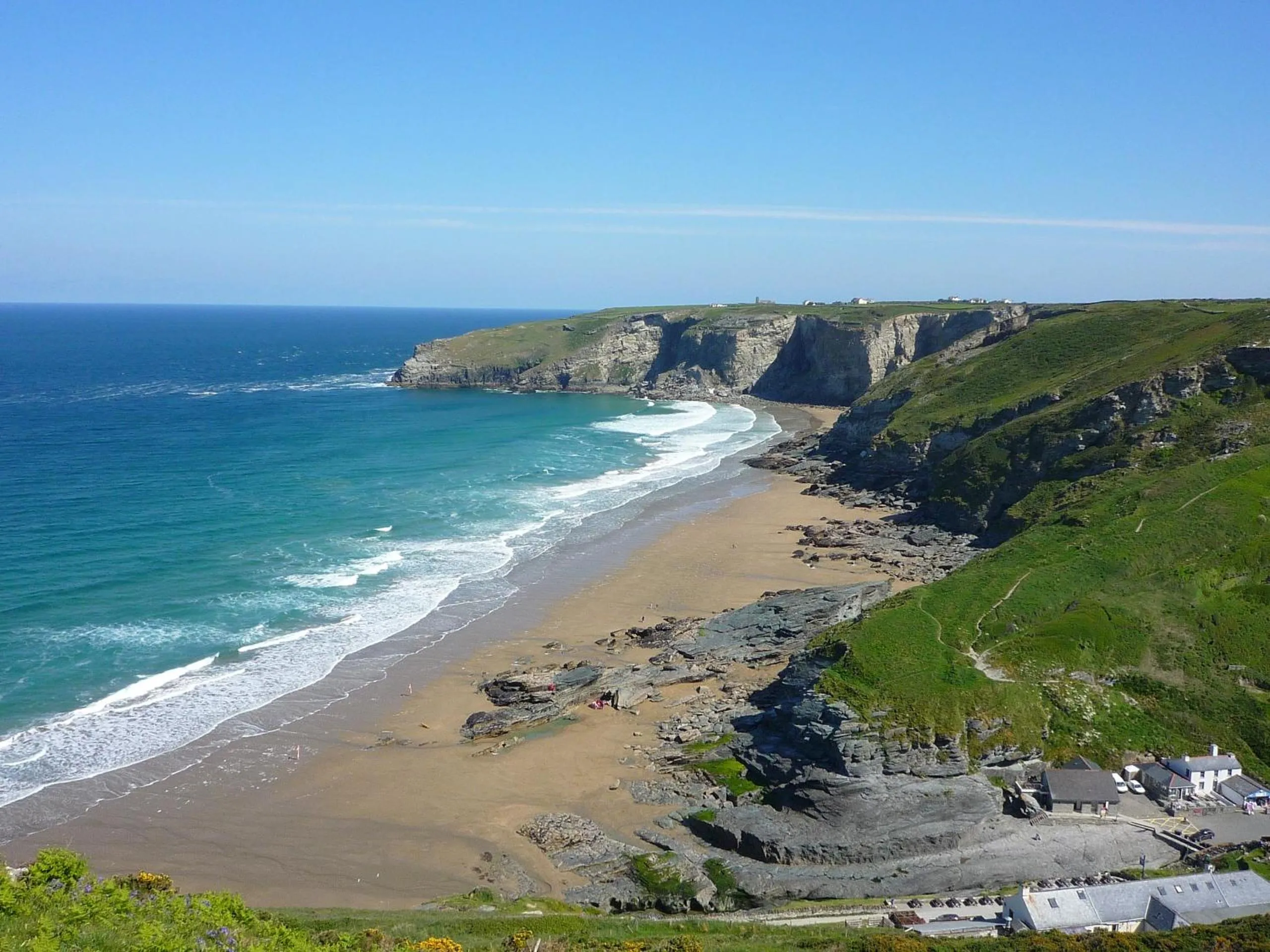 Beach in The Poldark Inn