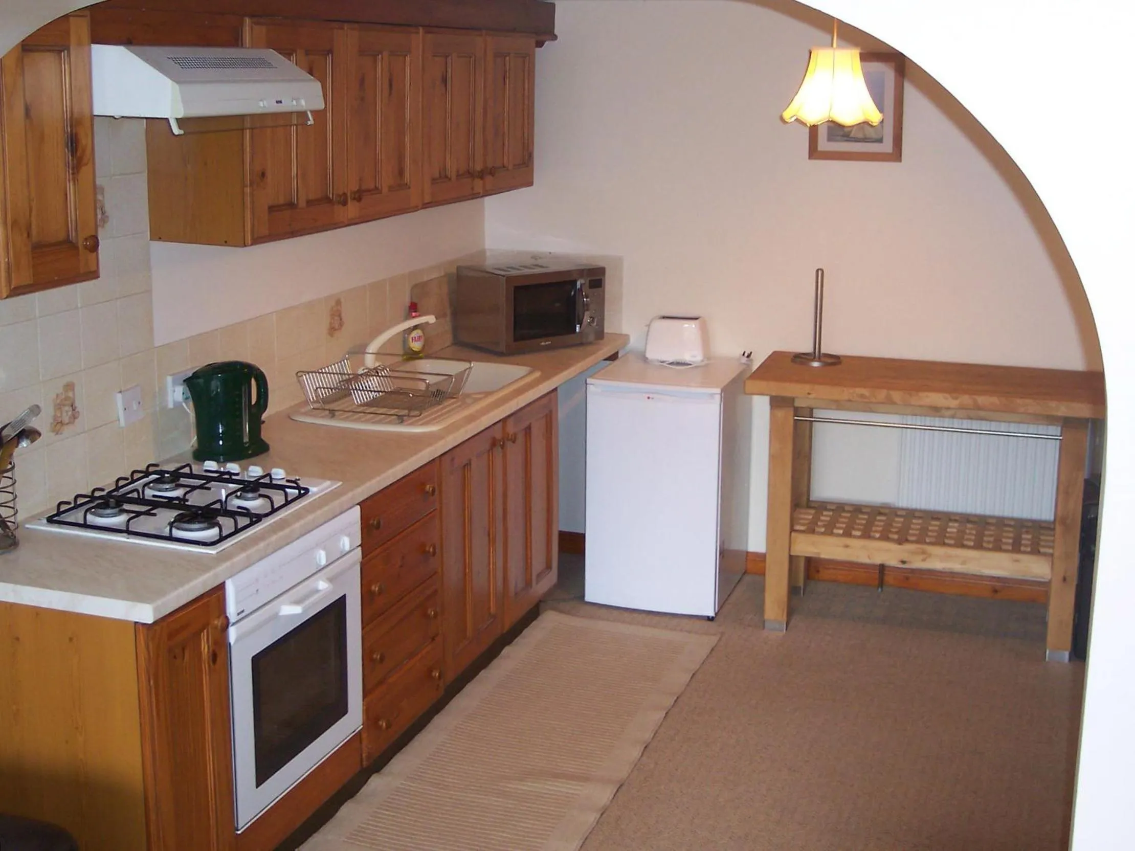 Kitchen or kitchenette in The Poldark Inn