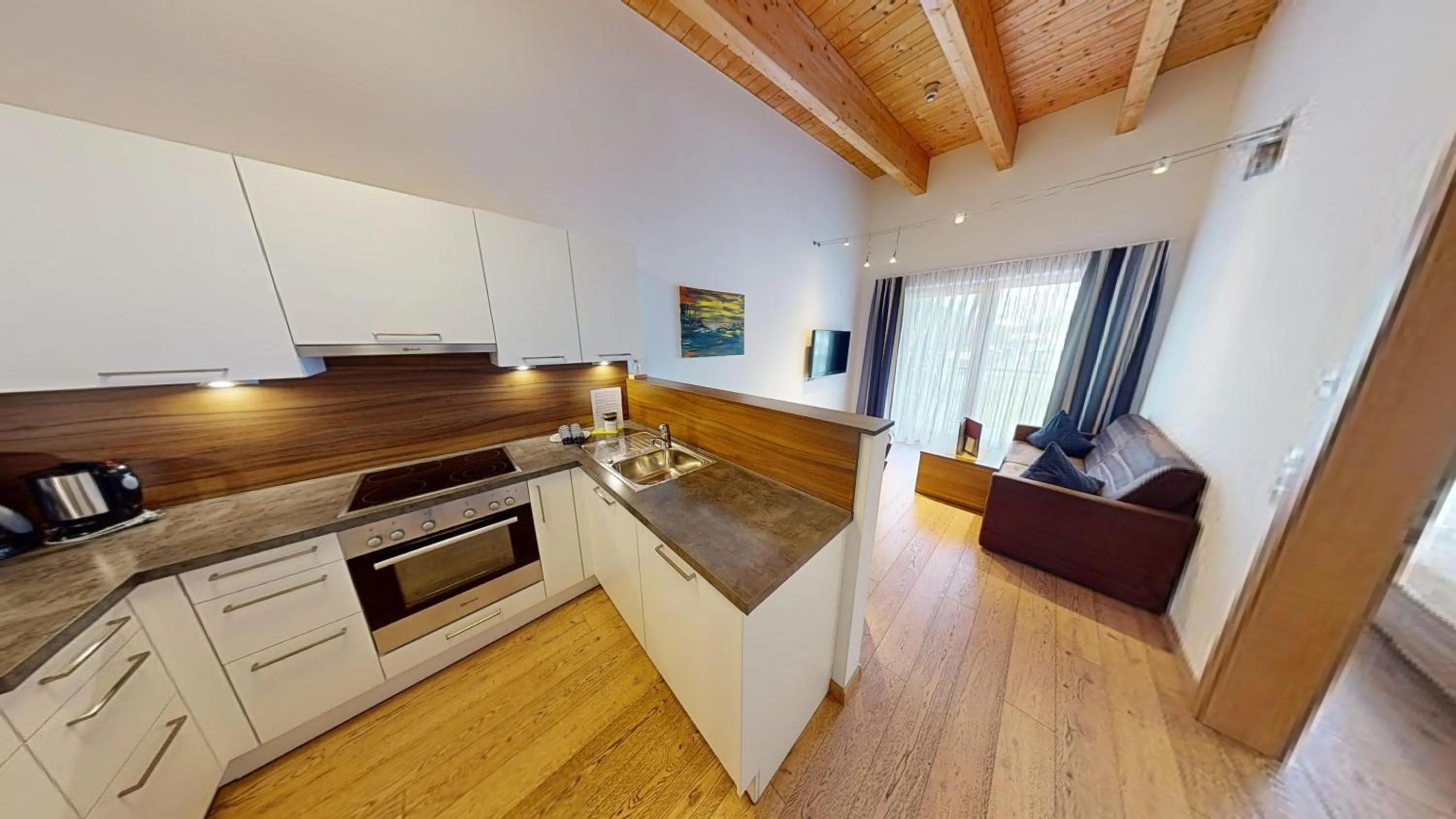 One-Bedroom Apartment with Sauna in Apartments Dolomit-Royal
