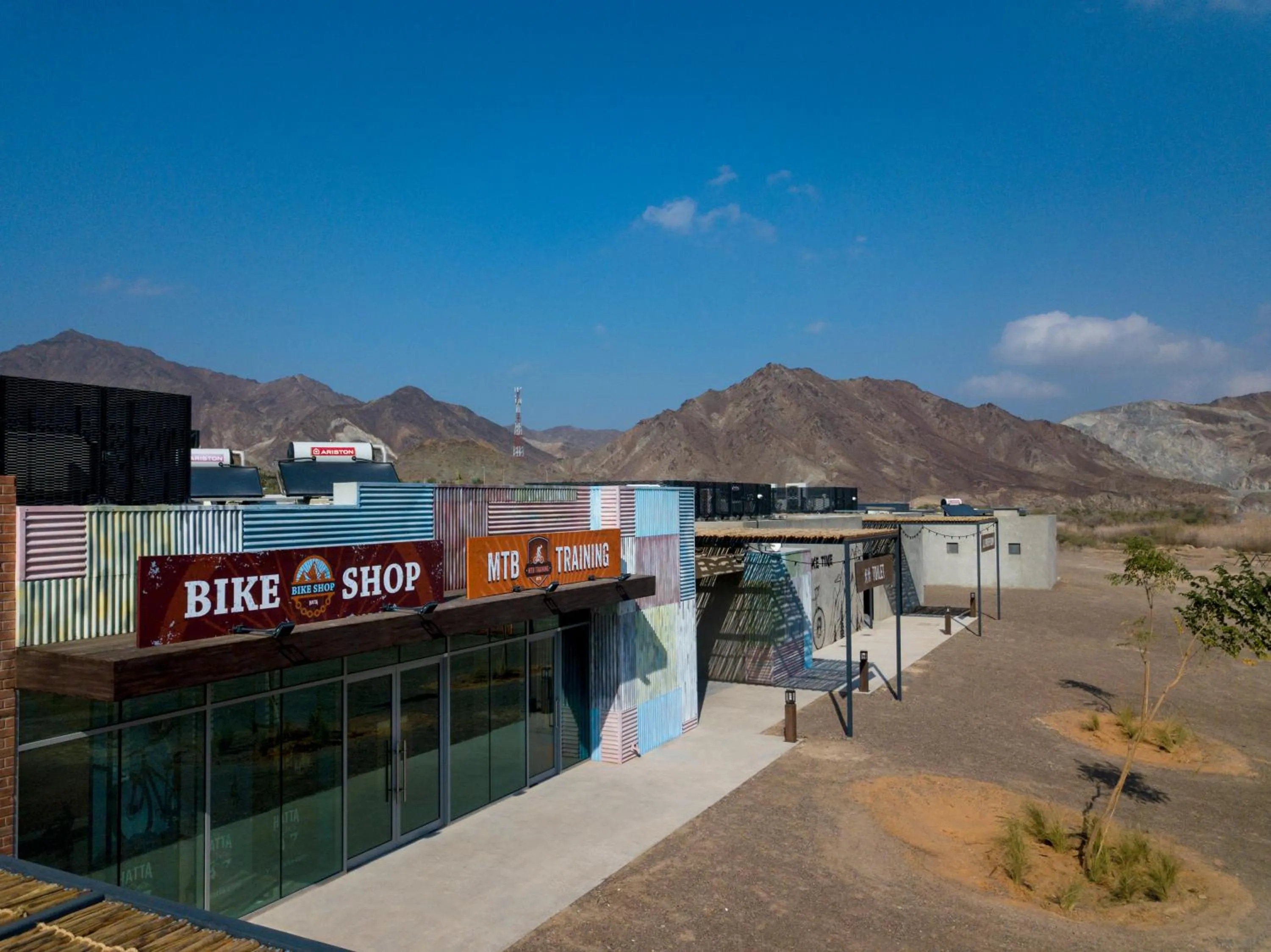 Facade/entrance in Hatta Resorts